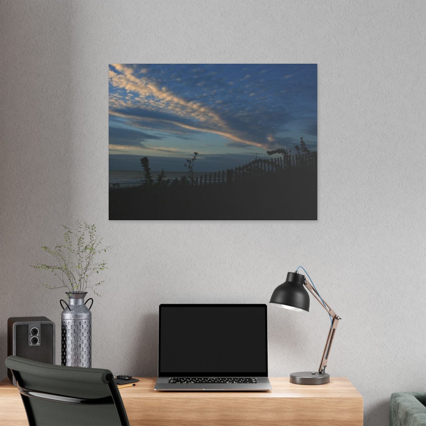 Classic Stretched Canvas - Beach Evening