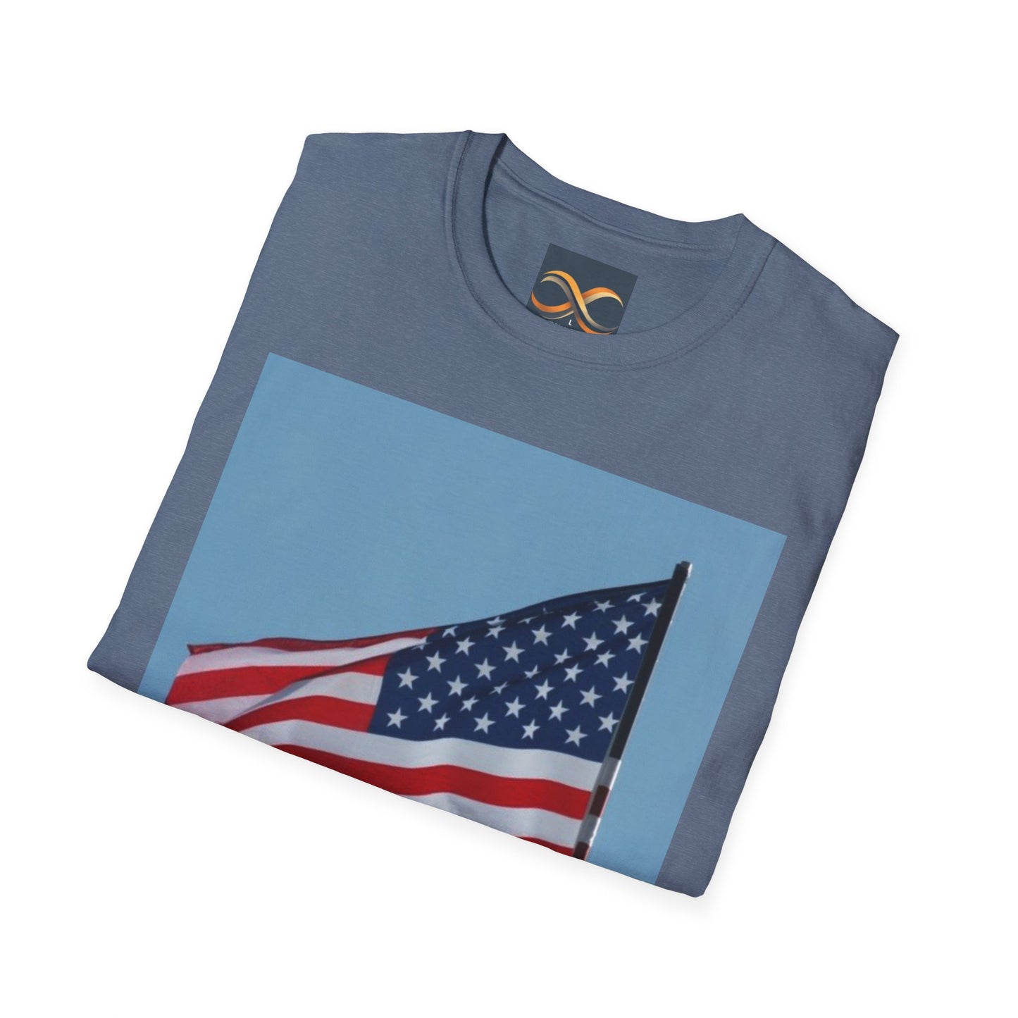 Unisex Softstyle T-Shirt - USA Flag