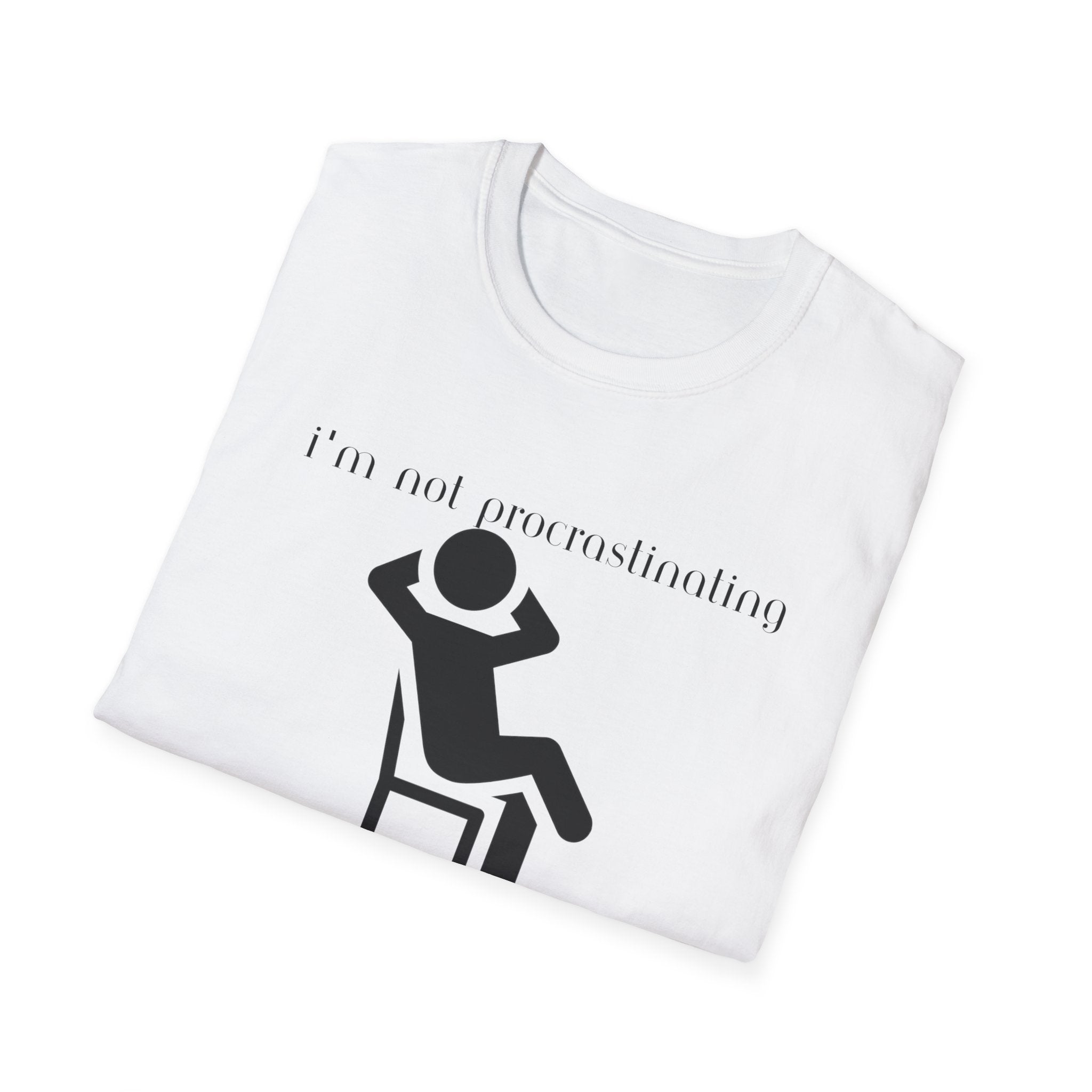 Unisex Softstyle T-Shirt - Procrastinating