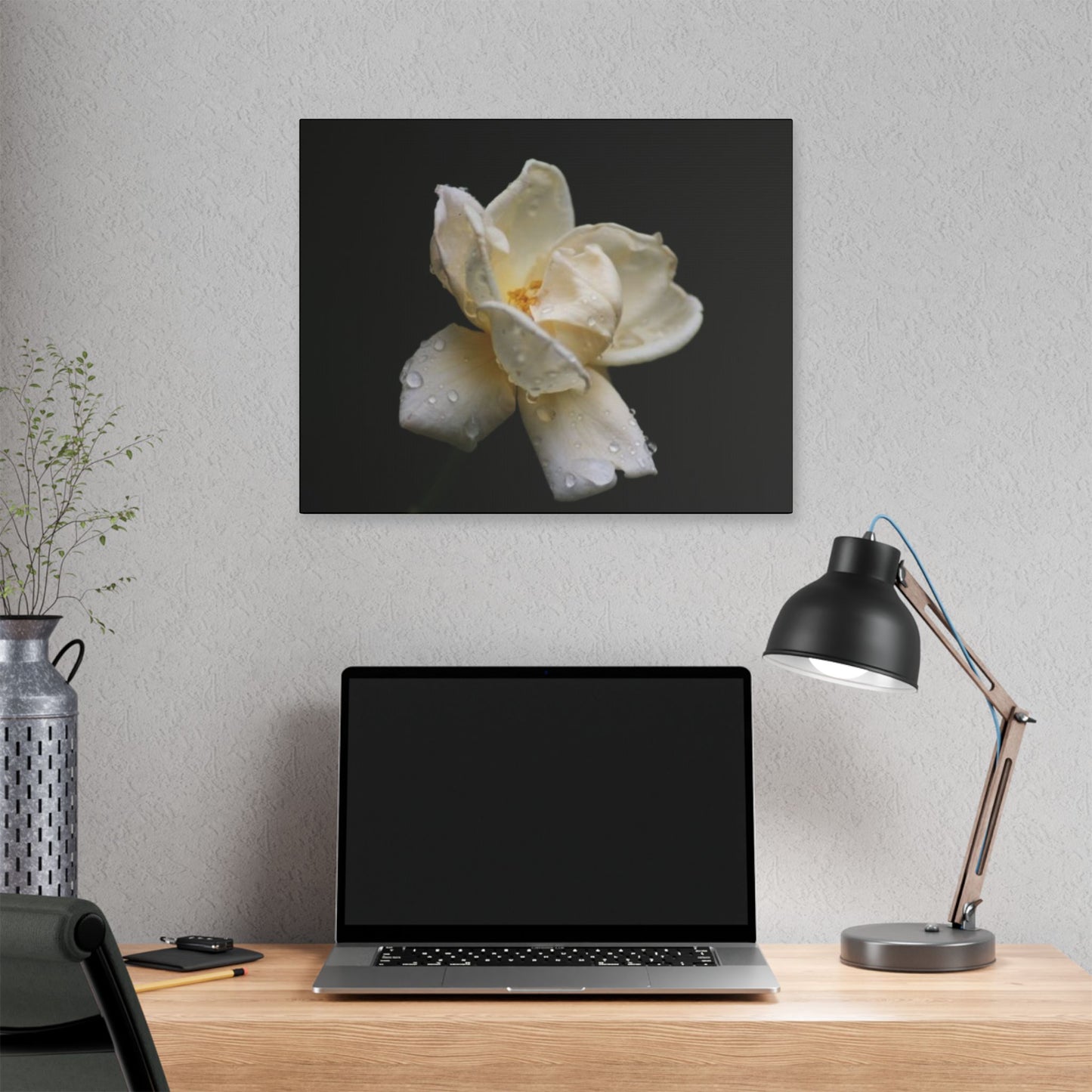 Classic Stretched Canvas - Gardenia