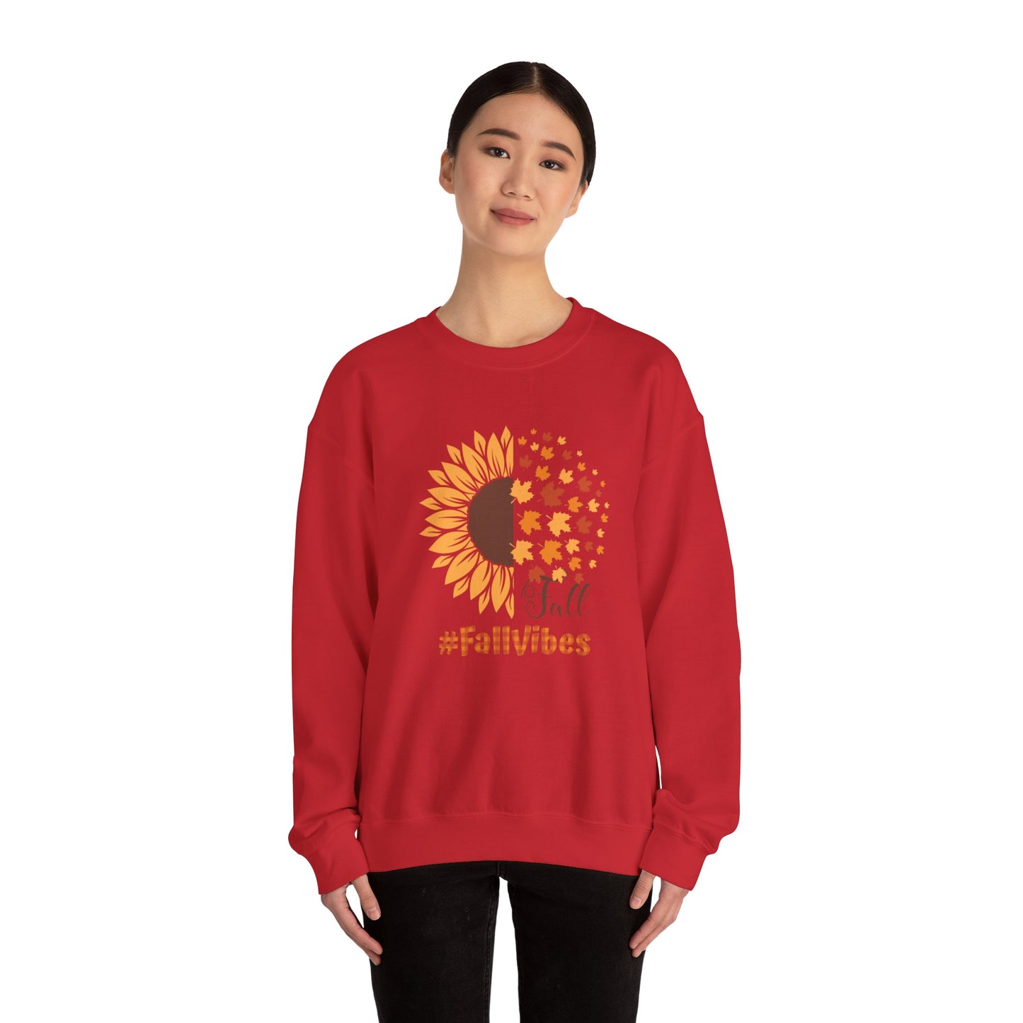 Unisex Heavy Blend™ Crewneck Sweatshirt/ Fall Vibes