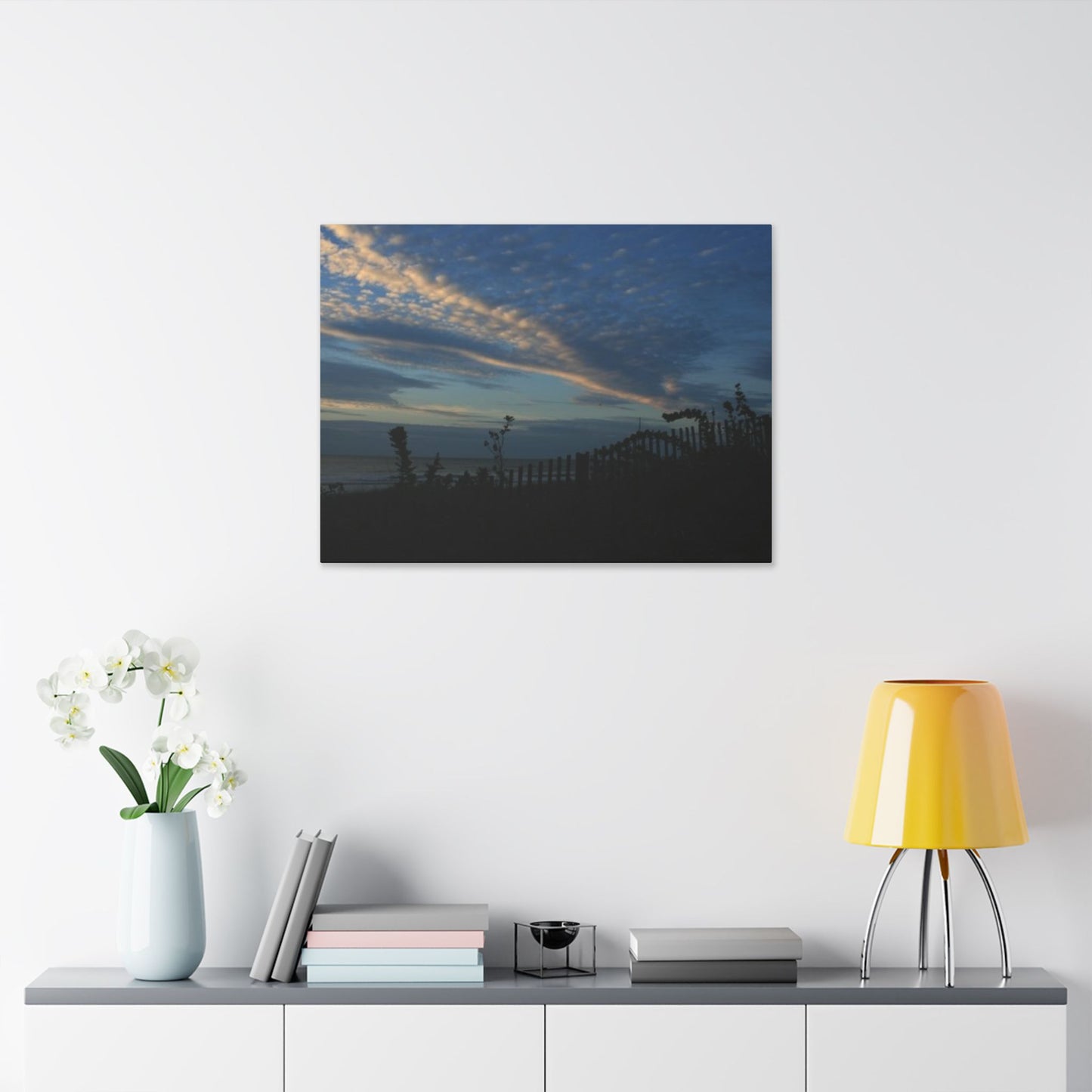 Classic Stretched Canvas - Beach Evening