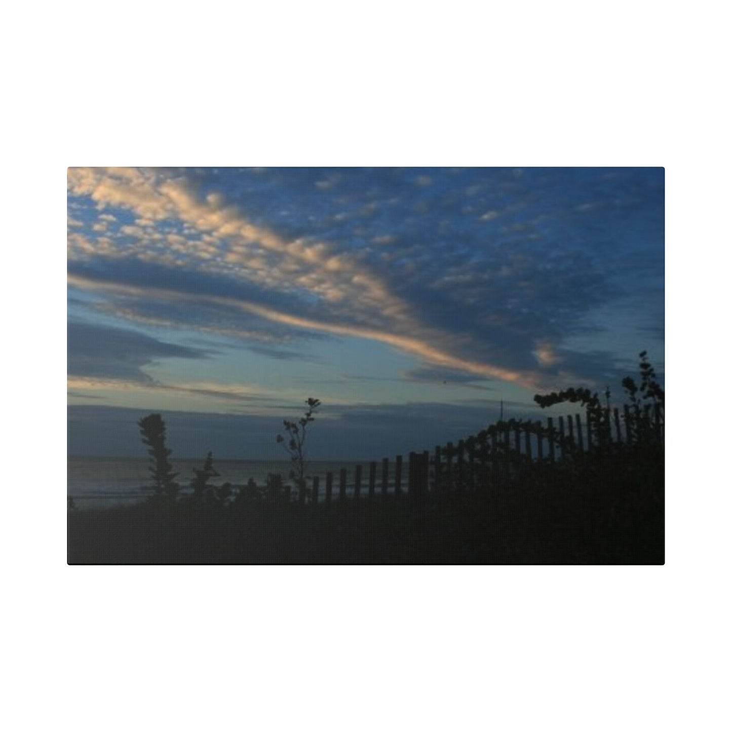 Classic Stretched Canvas - Beach Evening