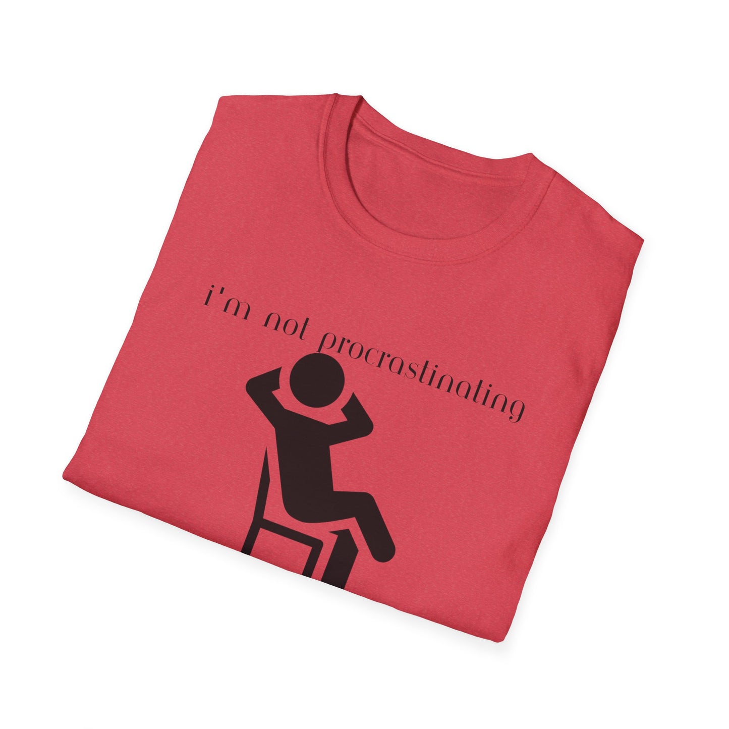 Unisex Softstyle T-Shirt - Procrastinating