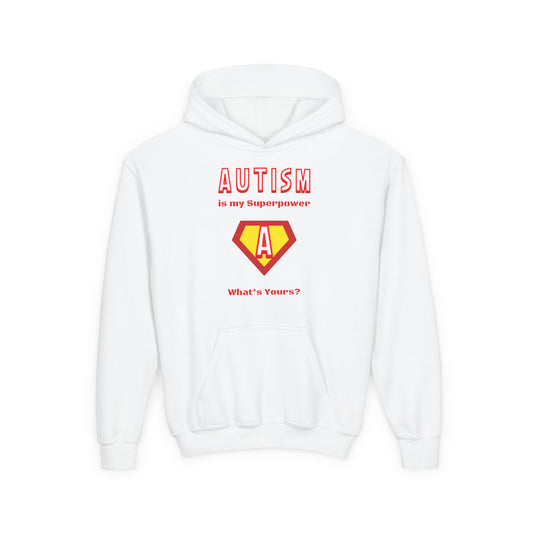 Youth Heavy Blend Hooded Sweatshirt - Superpower