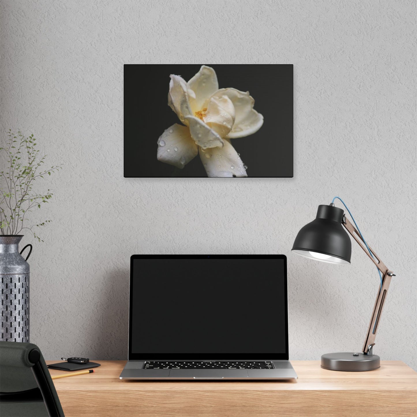 Classic Stretched Canvas - Gardenia