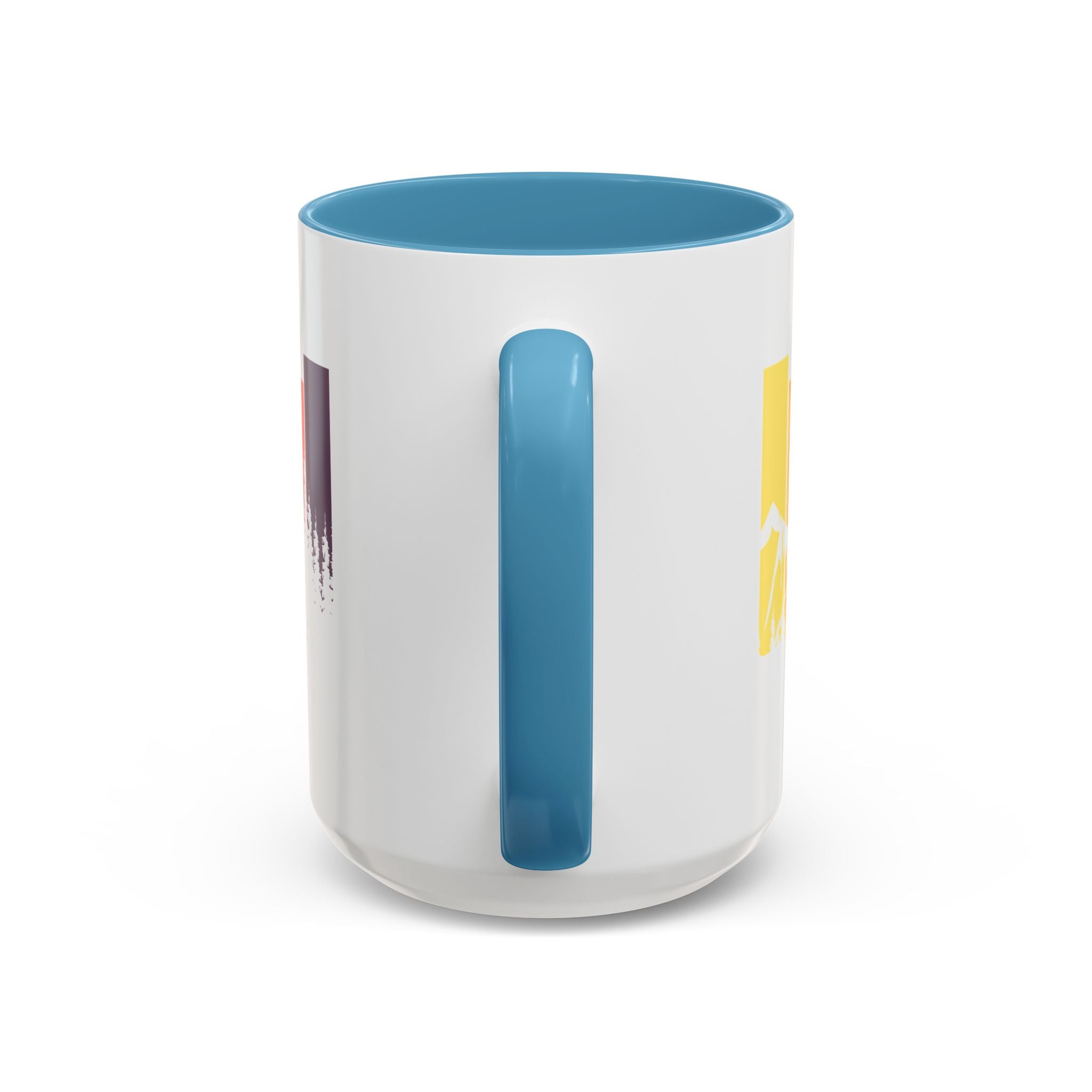 Colorful Mountain Adventure Coffee Mug, Nature Lover's Gift, Camping Mug, Hiking Coffee Cup, Outdoor Enthusiast Drinkware