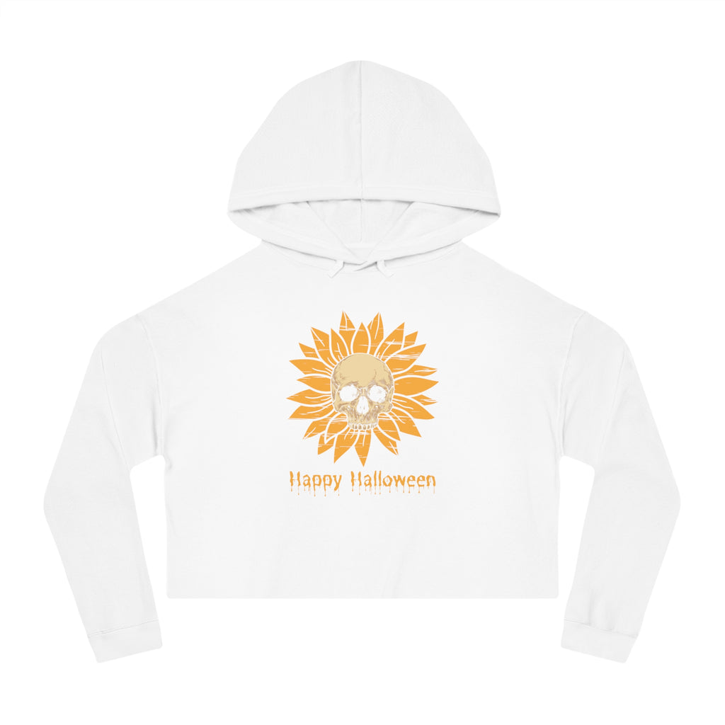 Womens Cropped Hooded Sweatshirt