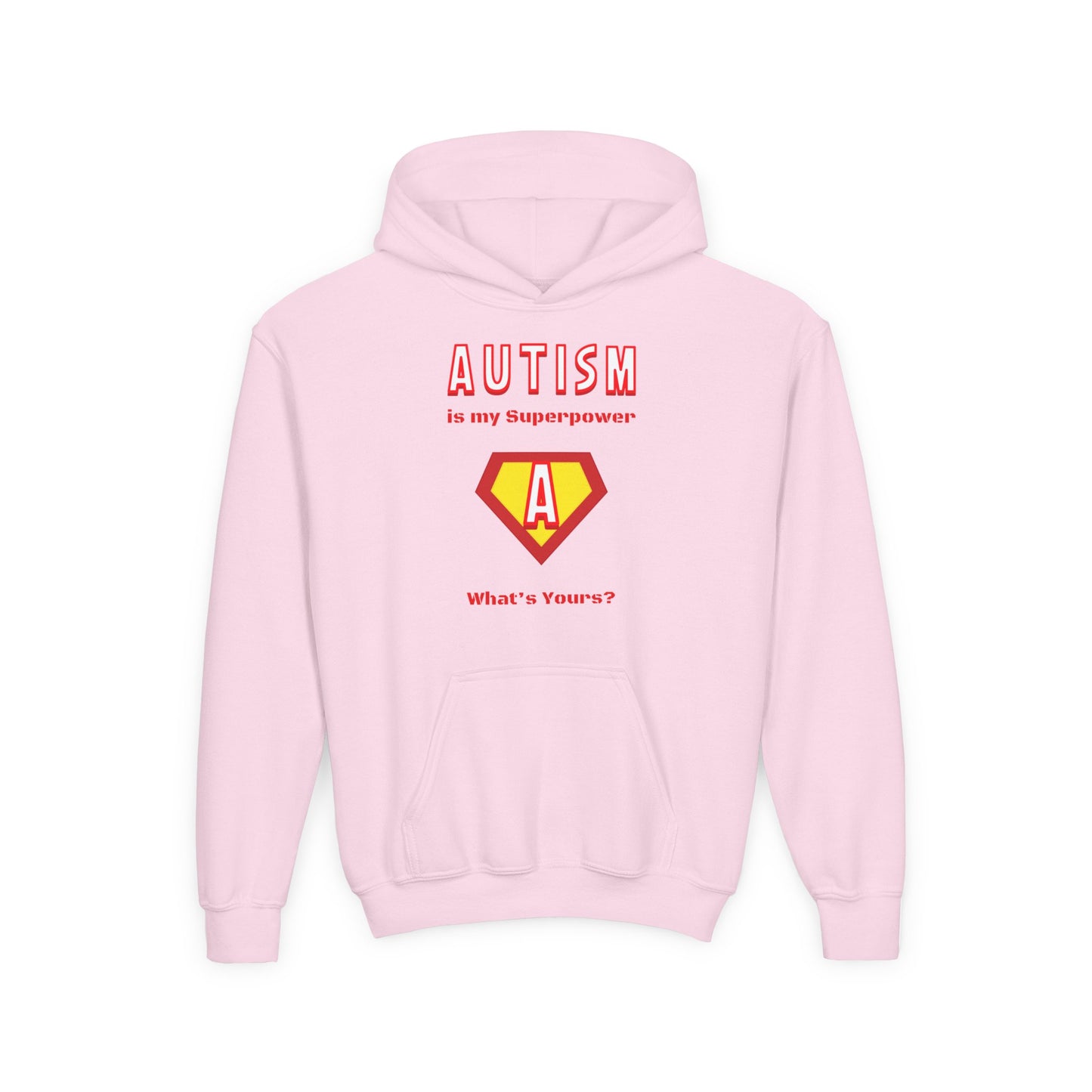 Youth Heavy Blend Hooded Sweatshirt - Superpower