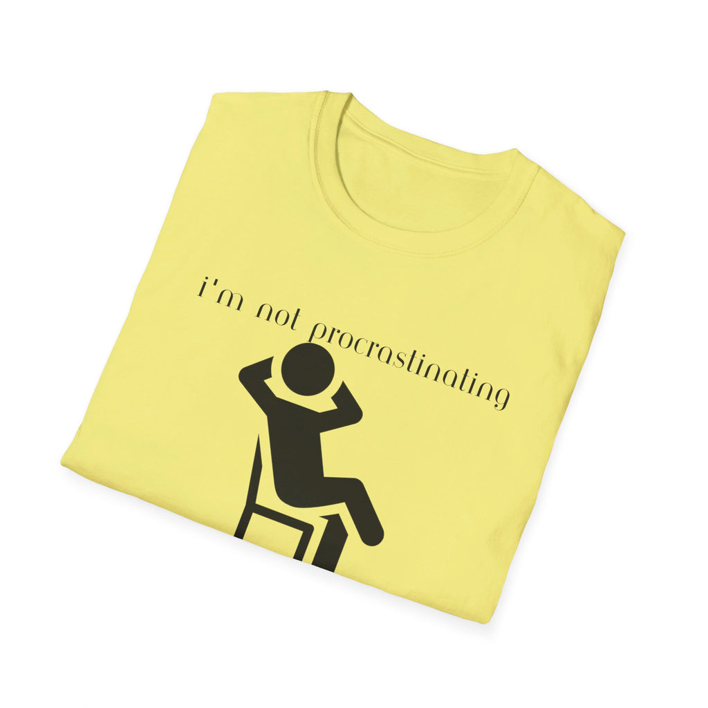 Unisex Softstyle T-Shirt - Procrastinating