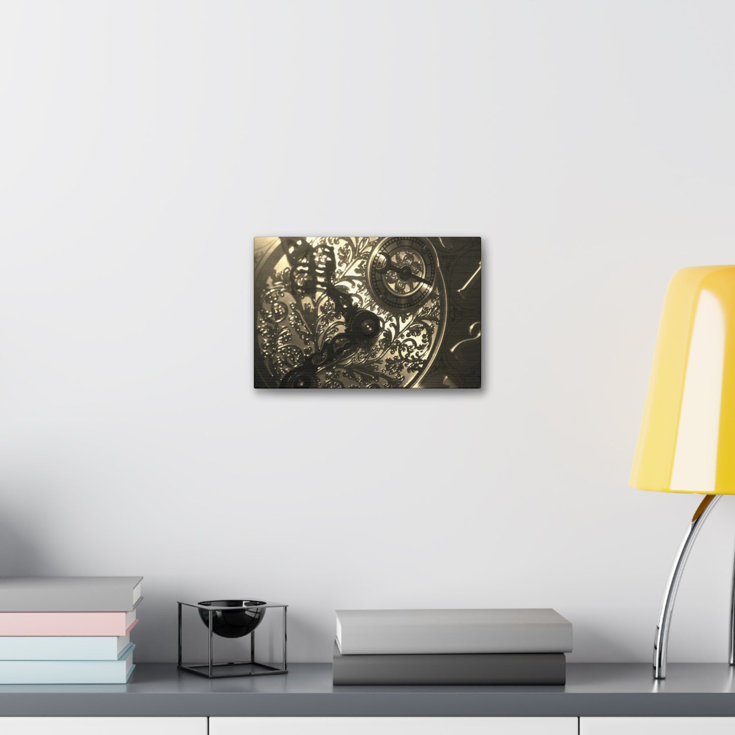 Canvas Stretched, 1.5'' - Grandfather Clock