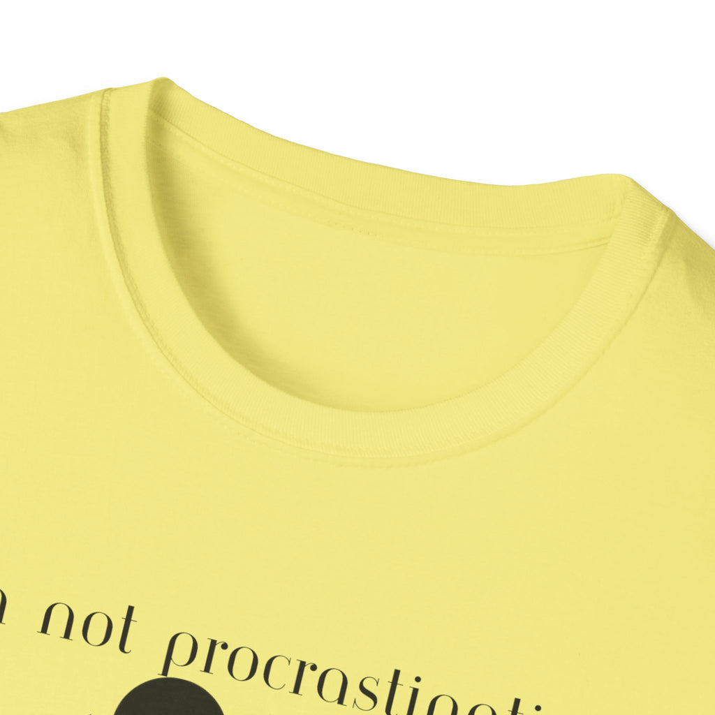 Unisex Softstyle T-Shirt - Procrastinating
