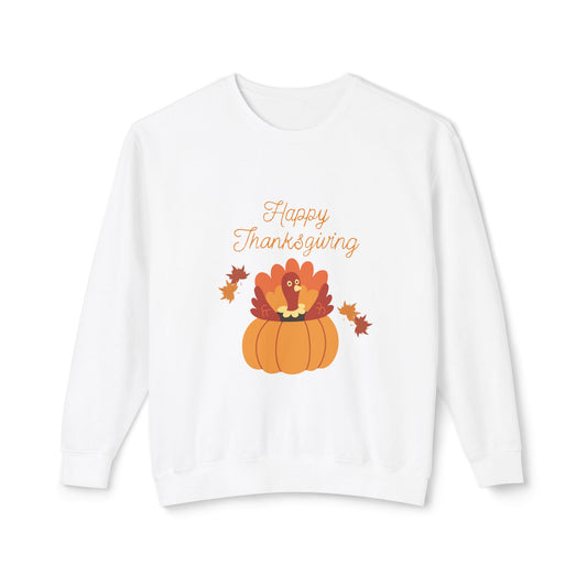 Thanksgiving Crewneck Sweatshirt, Cozy Fall Sweater, Holiday Apparel, Cute Thanksgiving Gift, Family Gathering Outfit