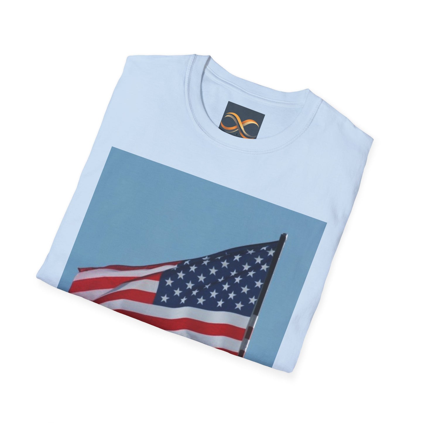 Unisex Softstyle T-Shirt - USA Flag