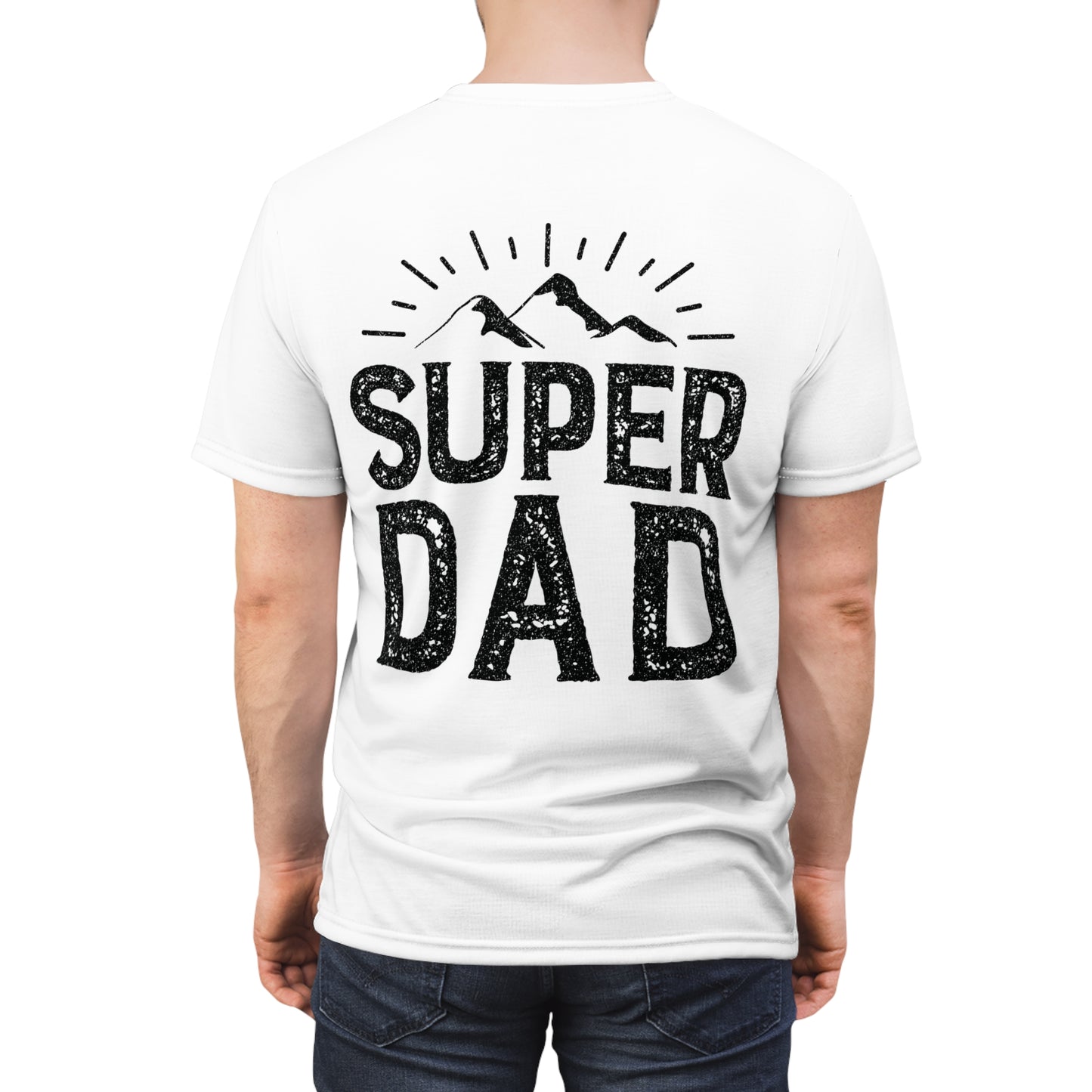 Super Dad Unisex Cut & Sew Tee - Perfect Father's Day Gift