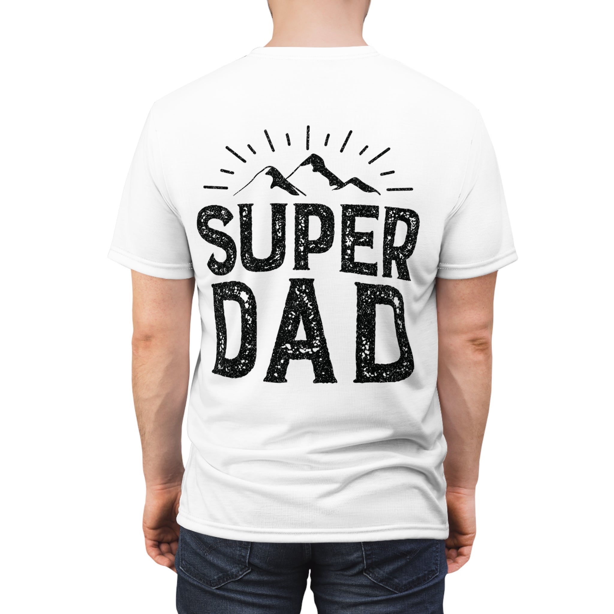 Super Dad Unisex Cut & Sew Tee - Perfect Father's Day Gift