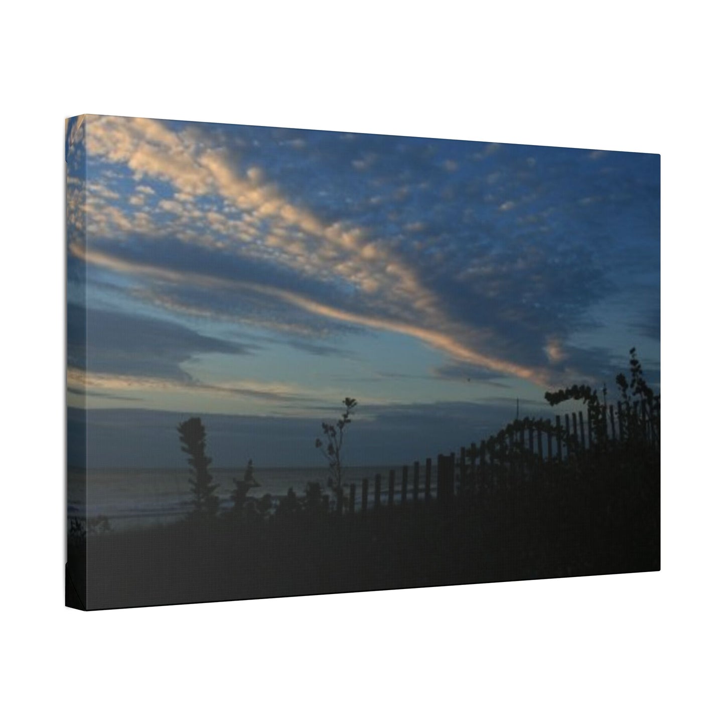 Classic Stretched Canvas - Beach Evening