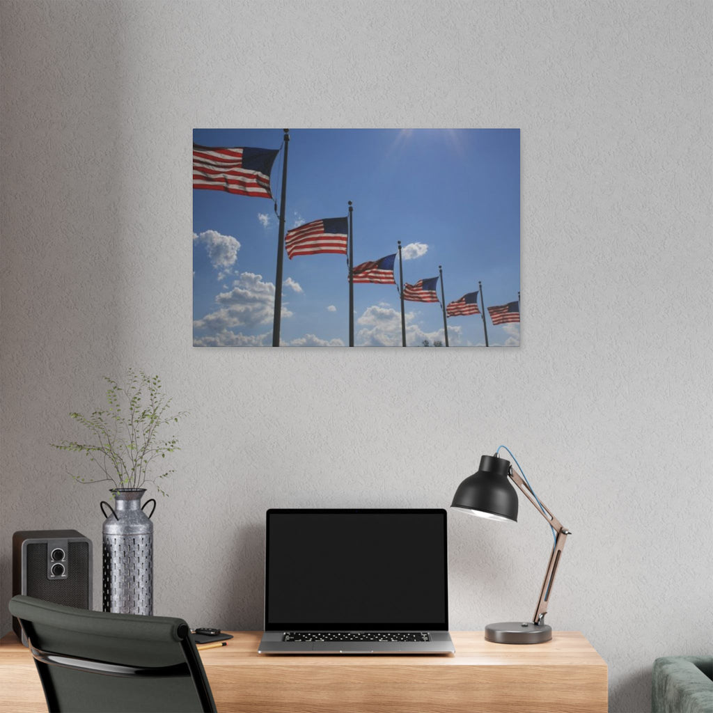 Classic Stretched Canvas - Flags