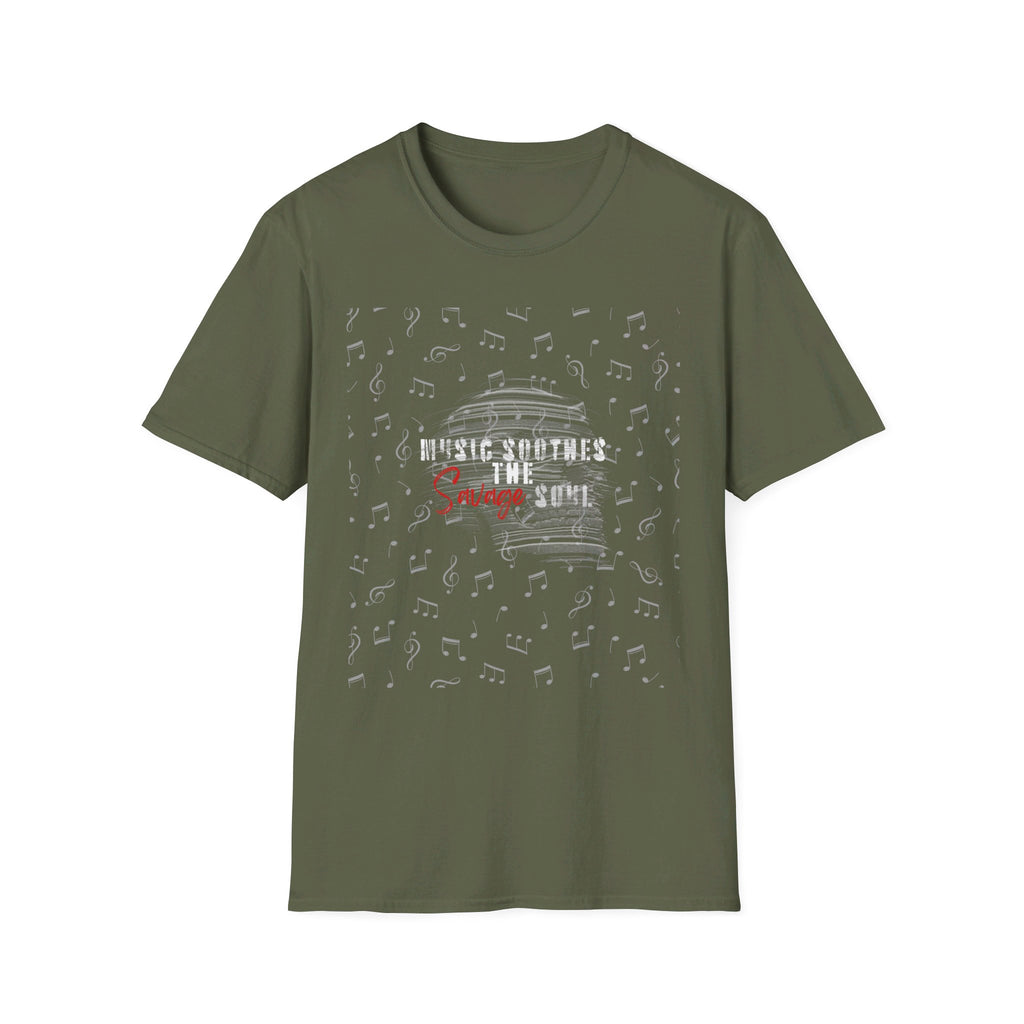 Unisex Softstyle T-Shirt - Music Soothes