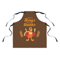 Thanksgiving Apron, Fun Cooking Gift for Chefs, Thanksgiving Decor, Family Gathering Apron, Kitchen Accessory
