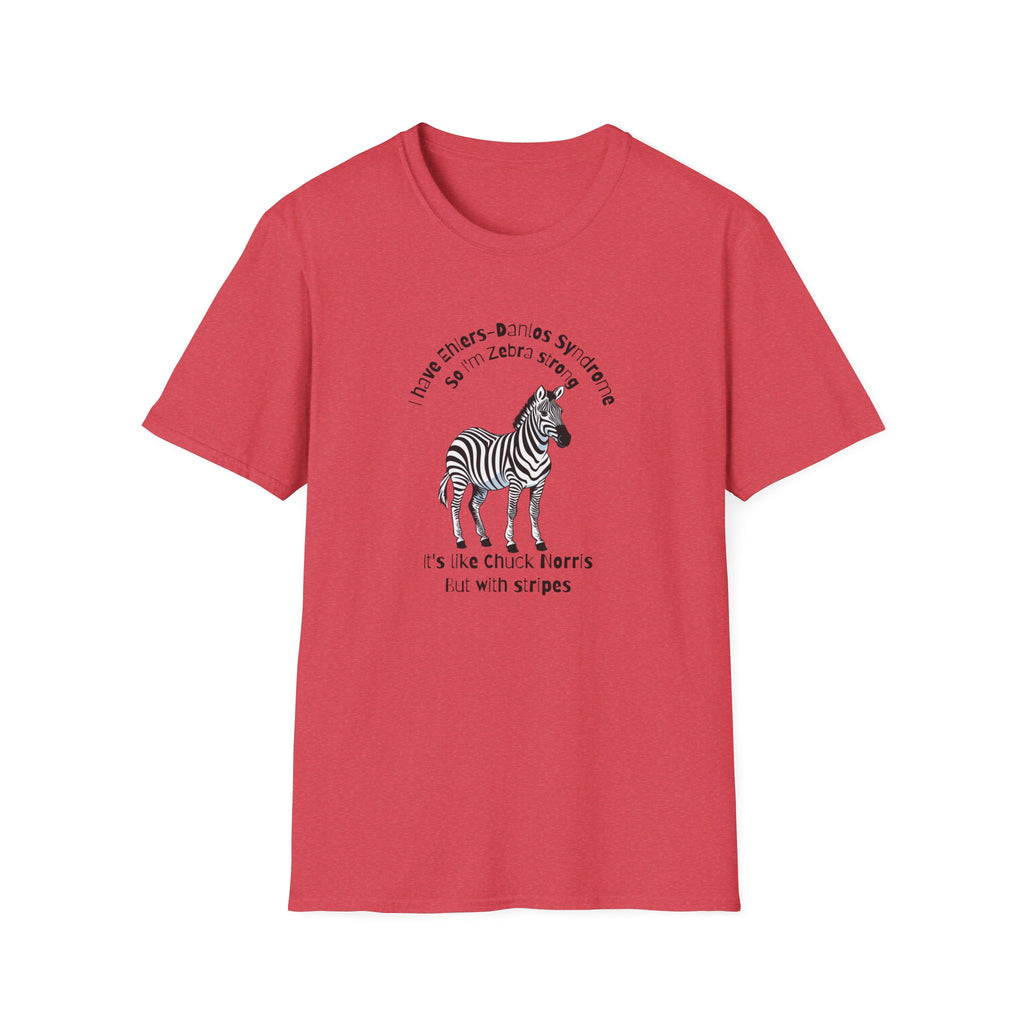 Unisex Softstyle T-Shirt - EDS Zebra