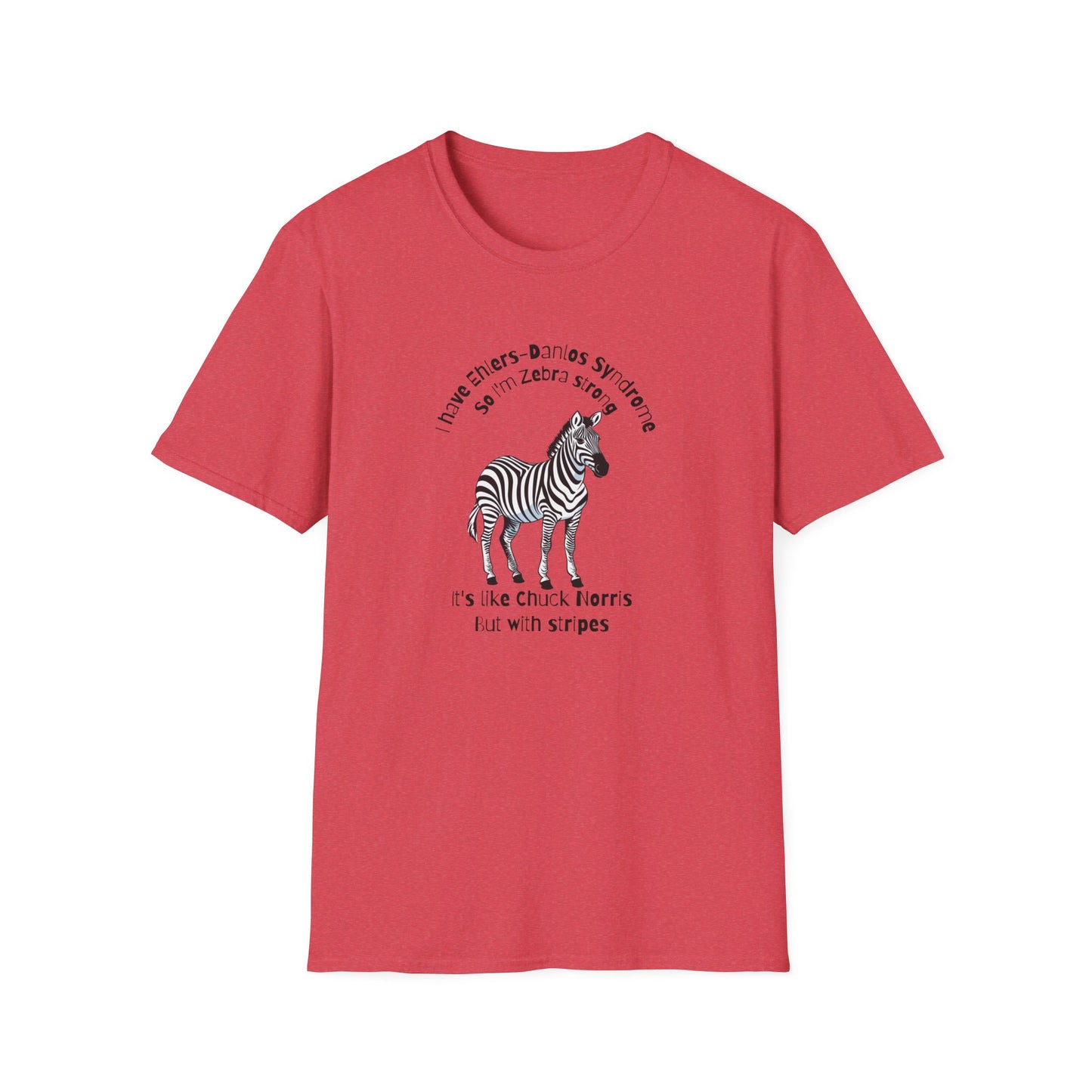 Unisex Softstyle T-Shirt - EDS Zebra
