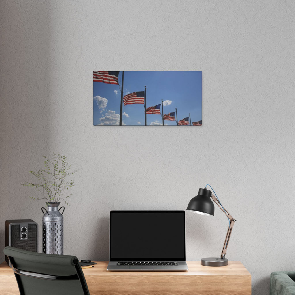 Classic Stretched Canvas - Flags