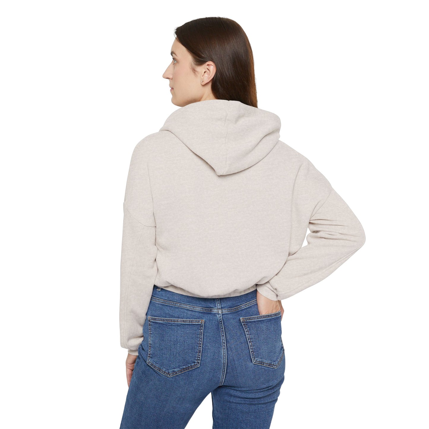 Womens Cinched Bottom Hoodie