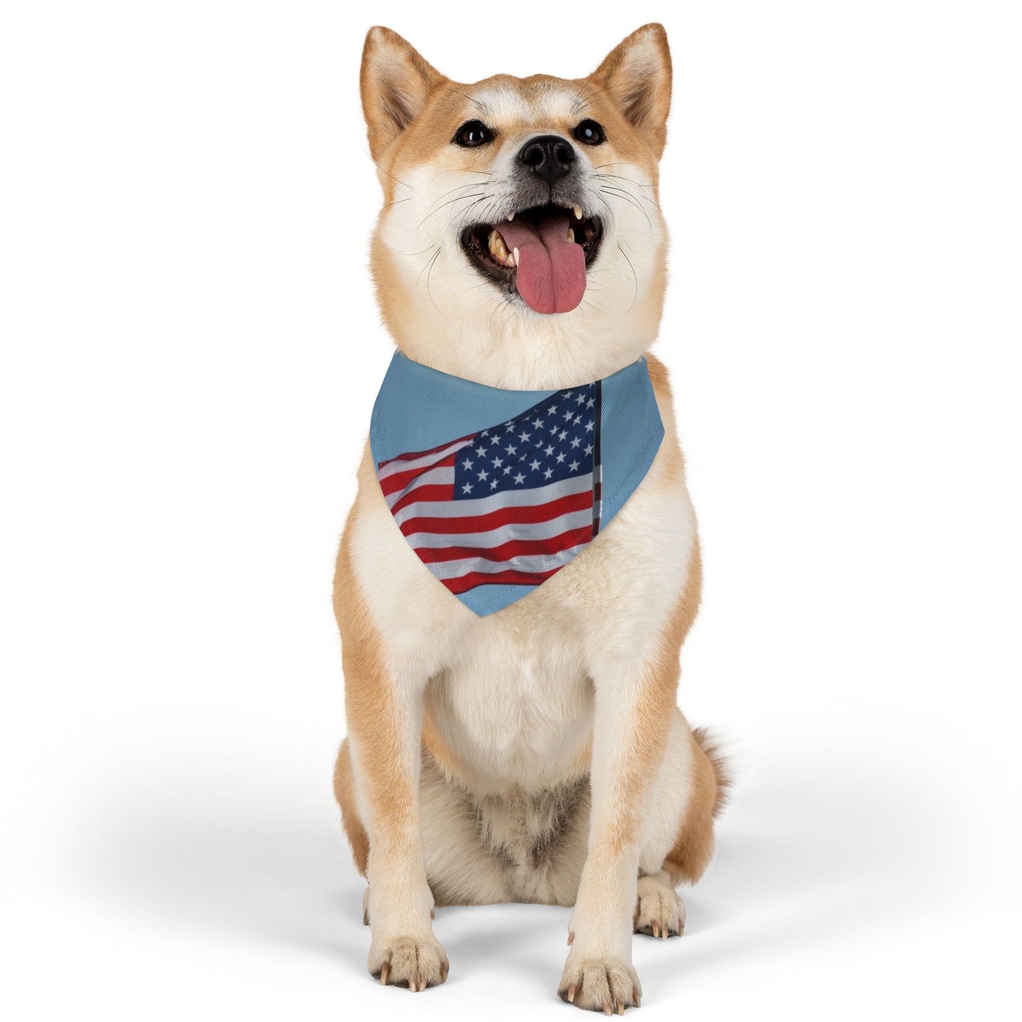 Pet Bandana Collar - USA Flag