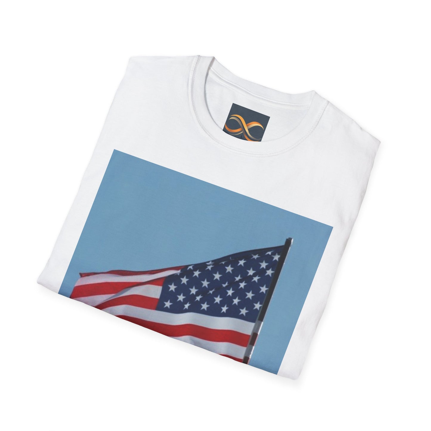 Unisex Softstyle T-Shirt - USA Flag