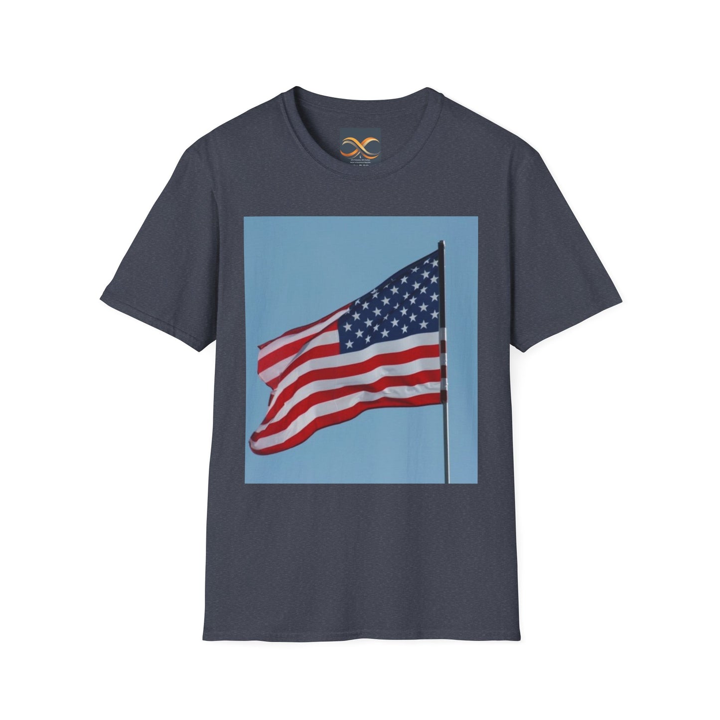 Unisex Softstyle T-Shirt - USA Flag