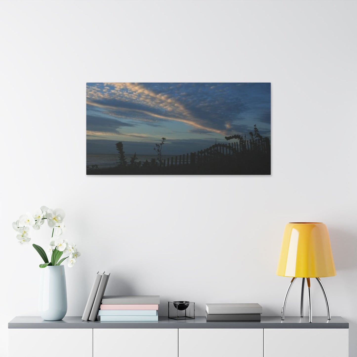 Classic Stretched Canvas - Beach Evening