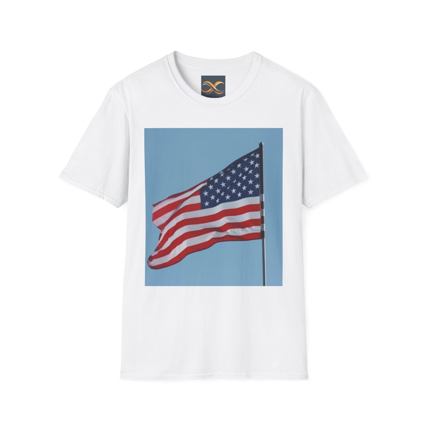 Unisex Softstyle T-Shirt - USA Flag