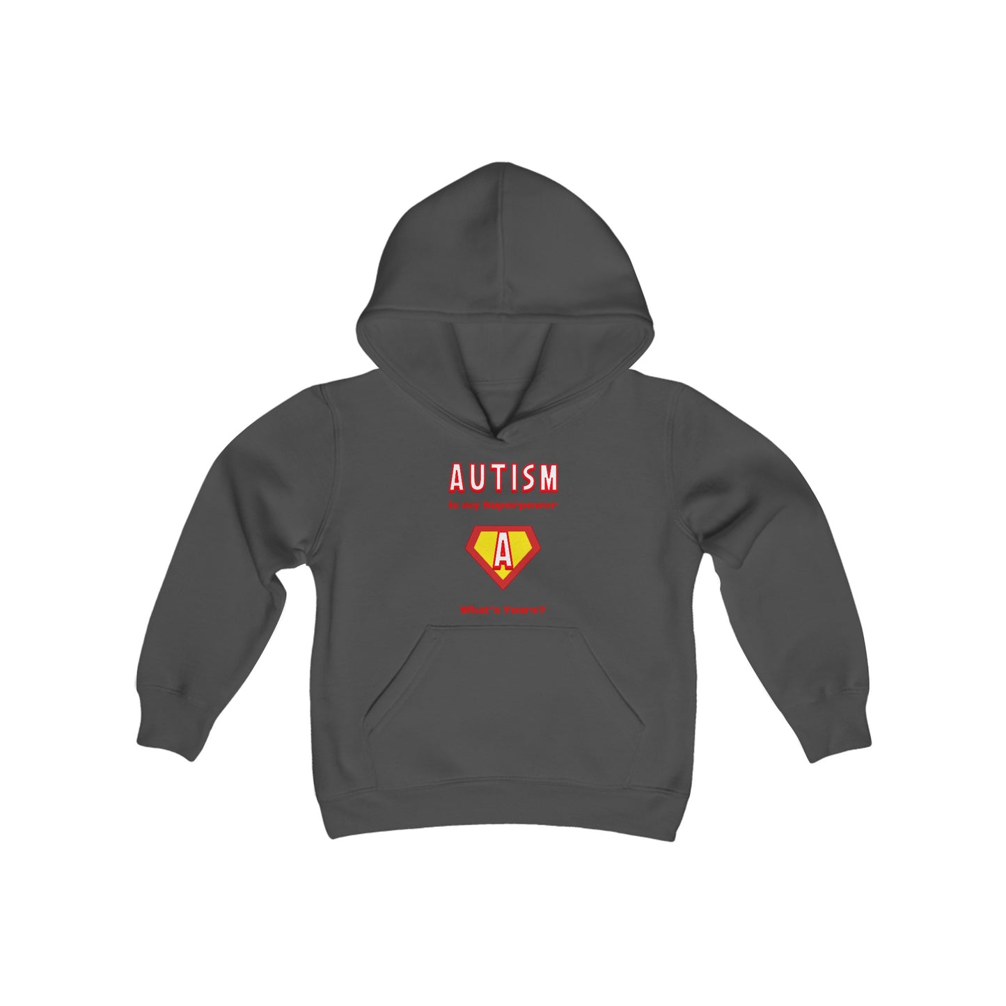 Youth Heavy Blend Hooded Sweatshirt - Superpower