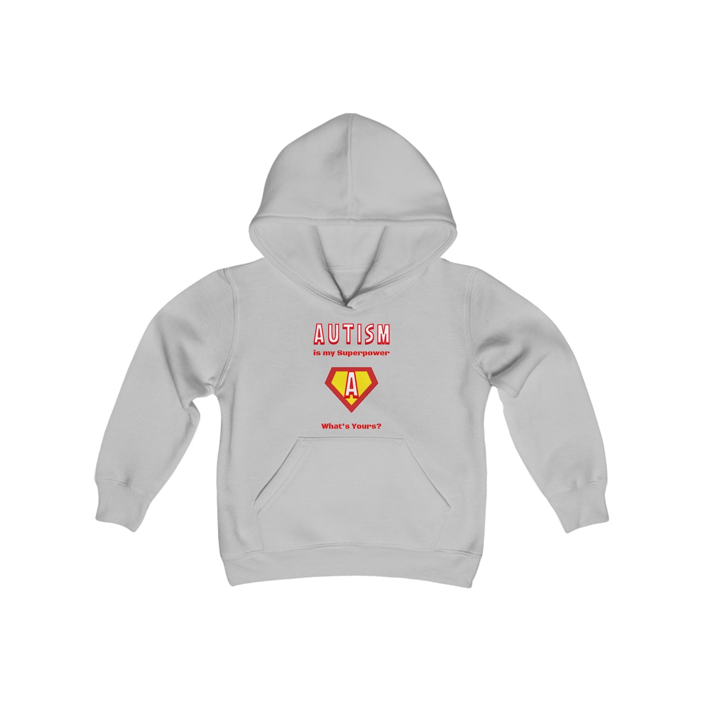 Youth Heavy Blend Hooded Sweatshirt - Superpower