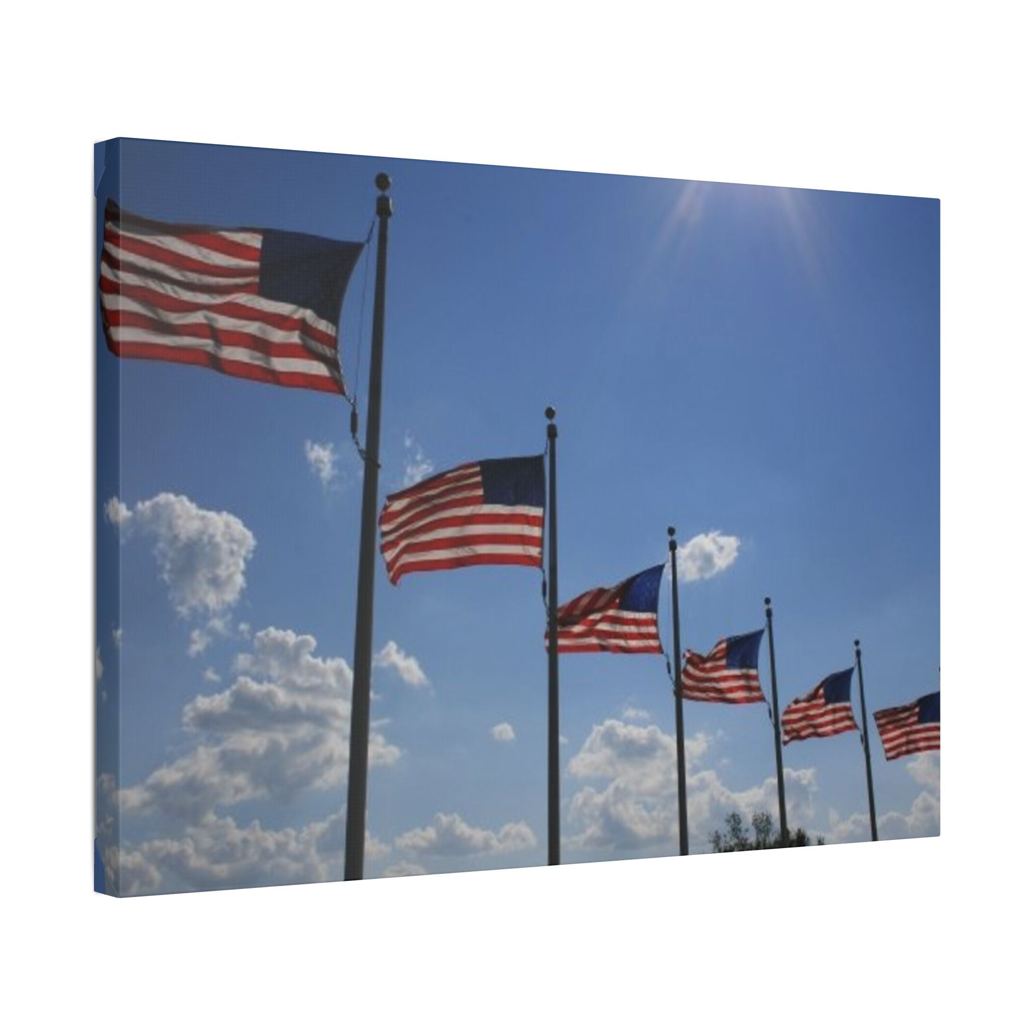 Classic Stretched Canvas - Flags
