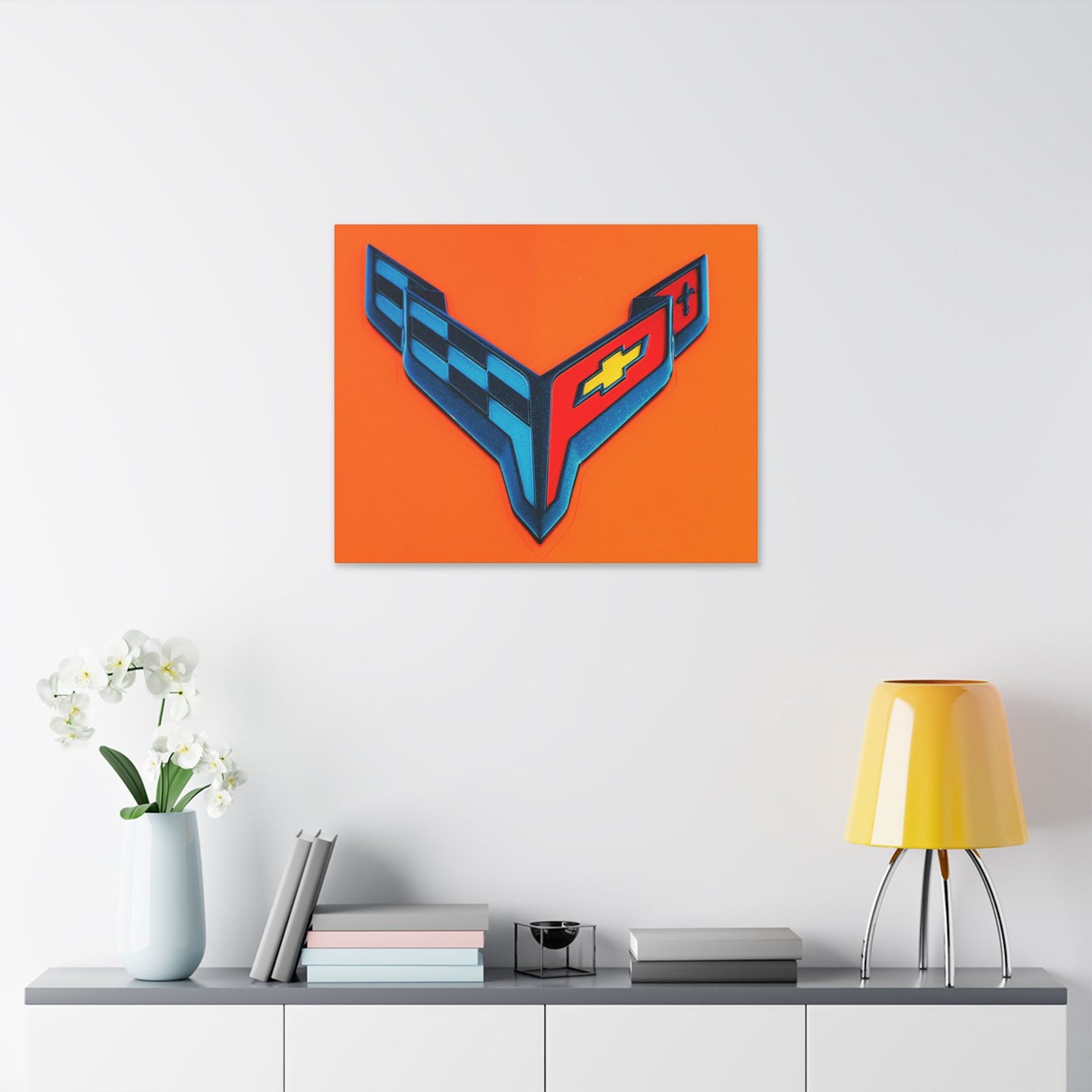 Classic Stretched Canvas - Corvette