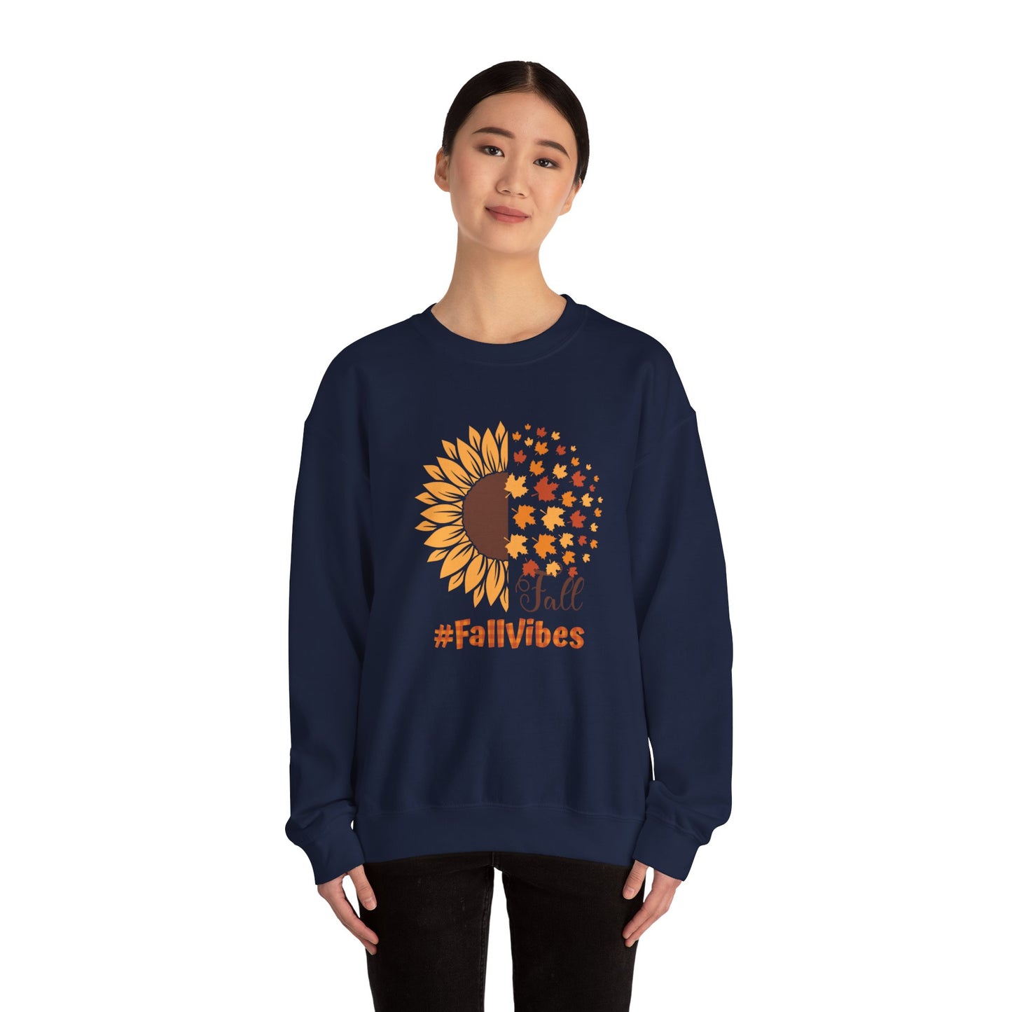 Unisex Heavy Blend™ Crewneck Sweatshirt/ Fall Vibes