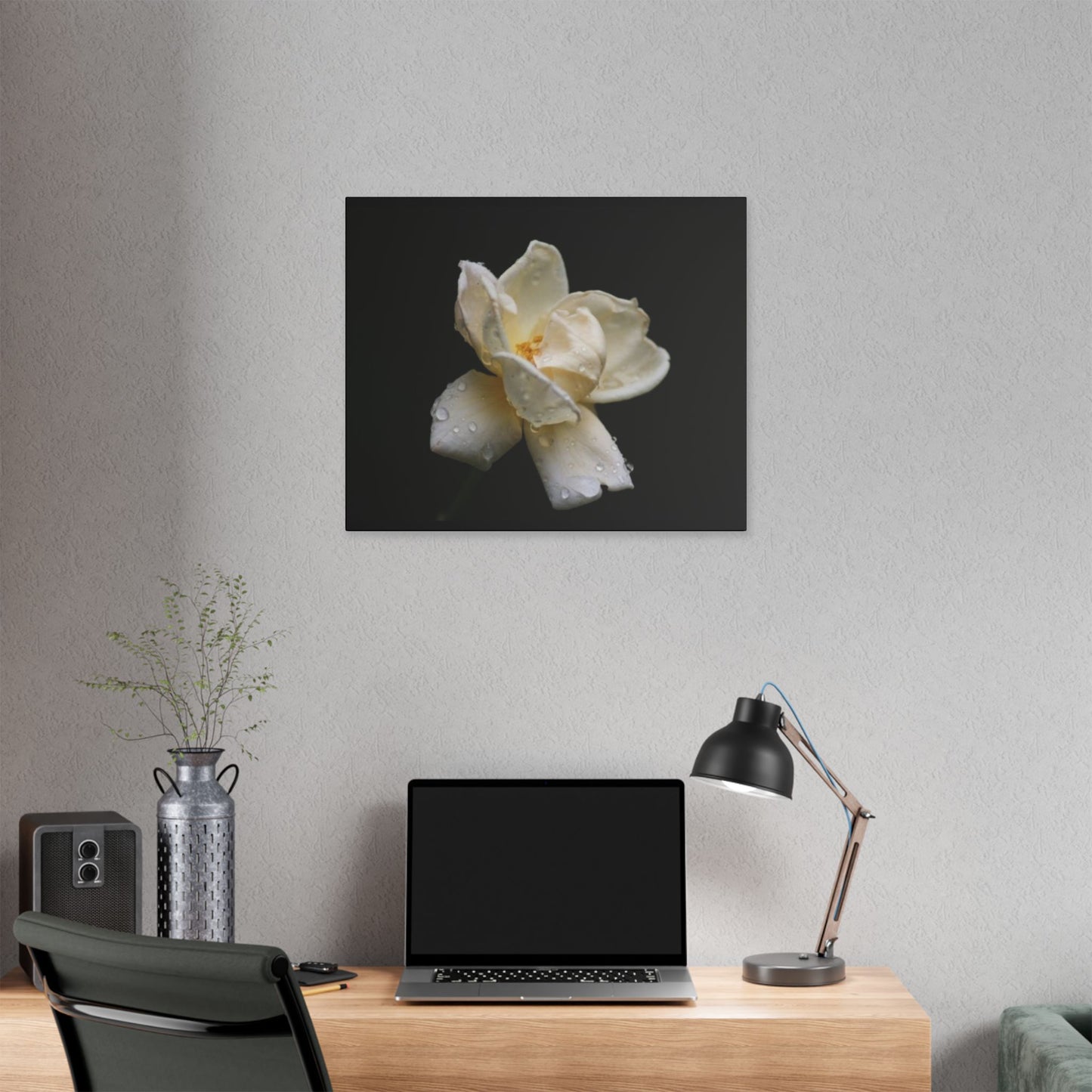 Classic Stretched Canvas - Gardenia