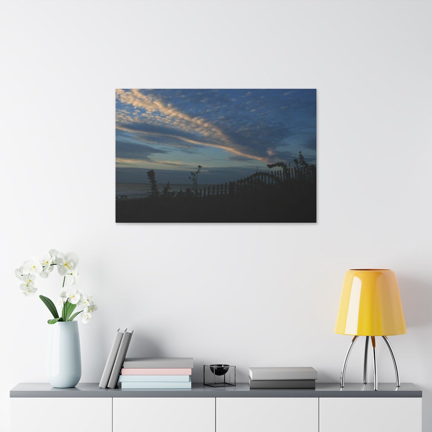 Classic Stretched Canvas - Beach Evening