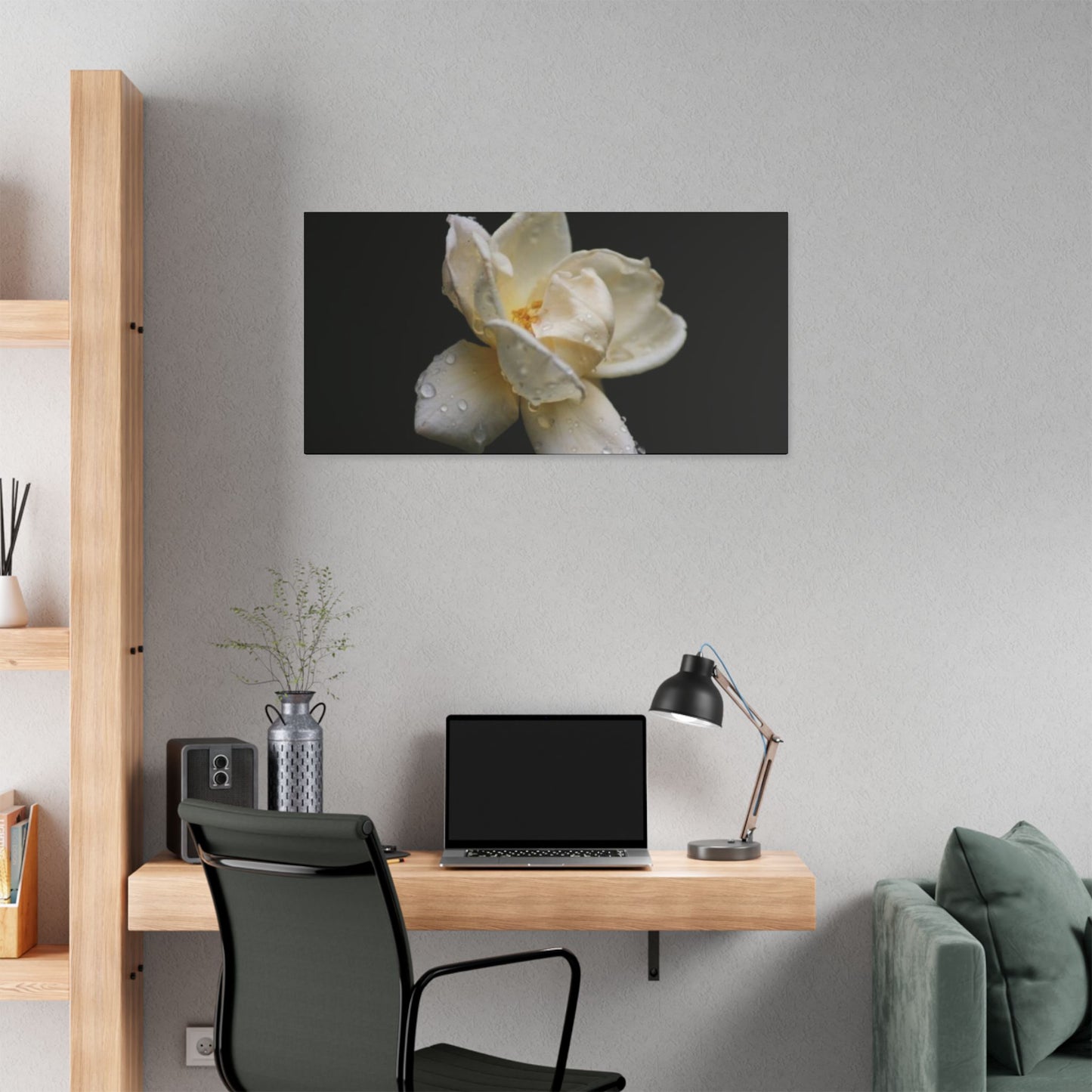 Classic Stretched Canvas - Gardenia