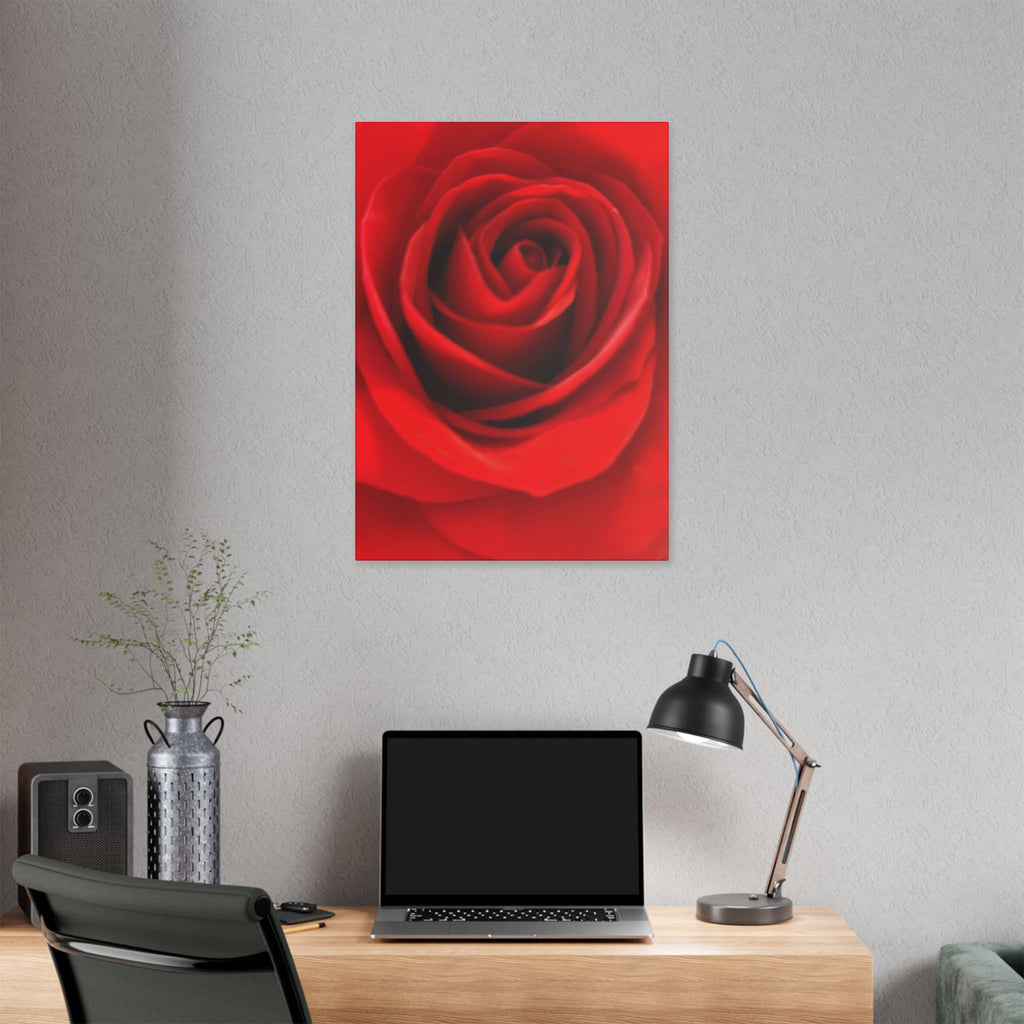 Classic Stretched Canvas - Rose