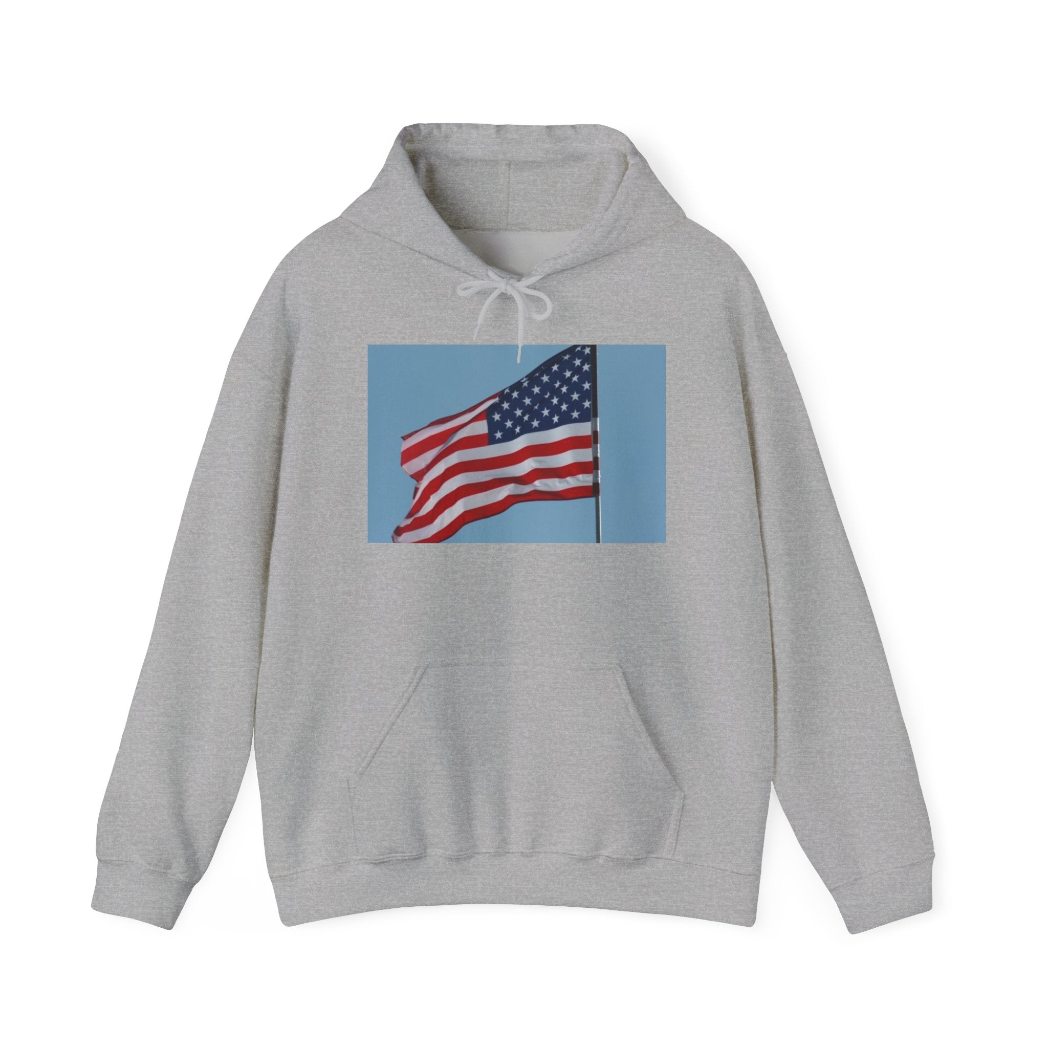 Unisex Heavy Blend™ Hooded Sweatshirt - USA Flag