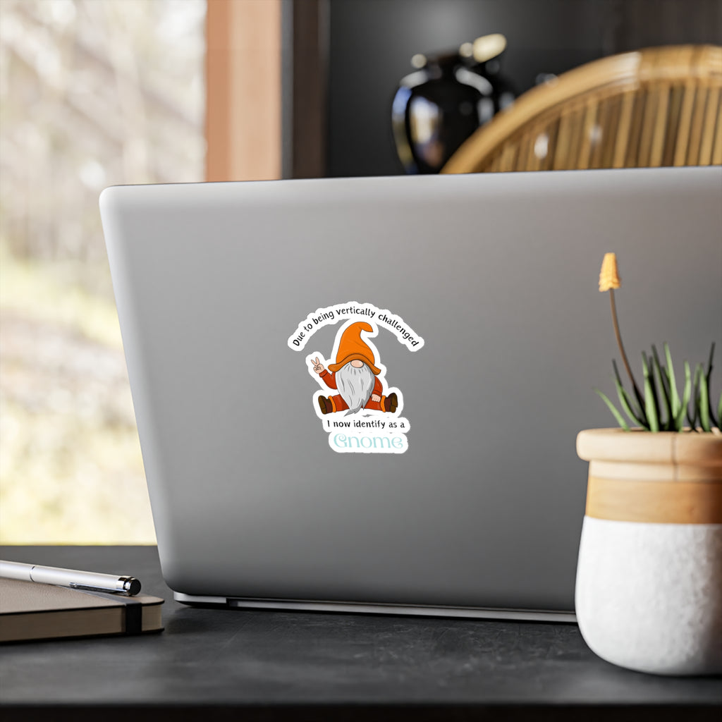 Kiss-Cut Vinyl Decals - Gnome