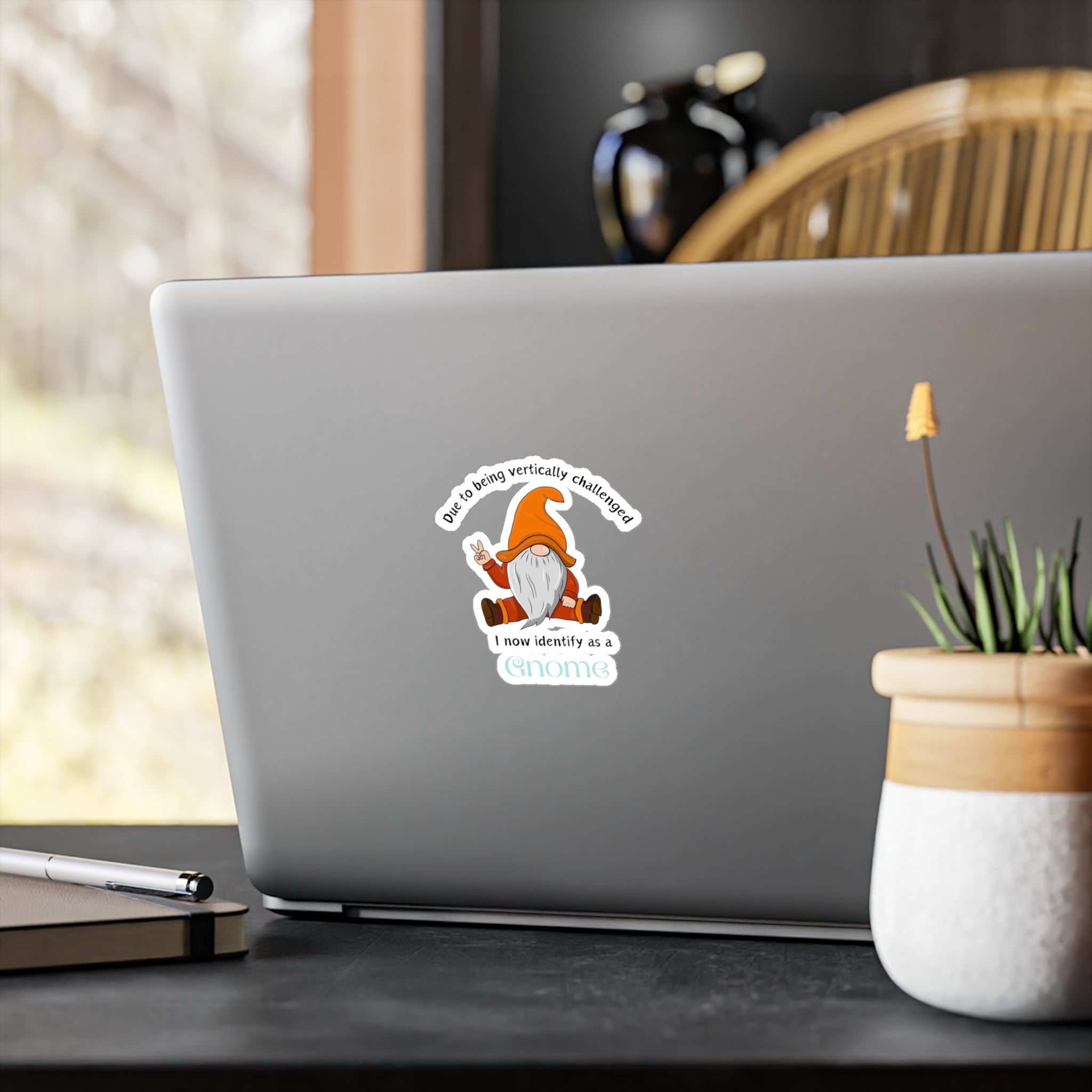 Kiss-Cut Vinyl Decals - Gnome