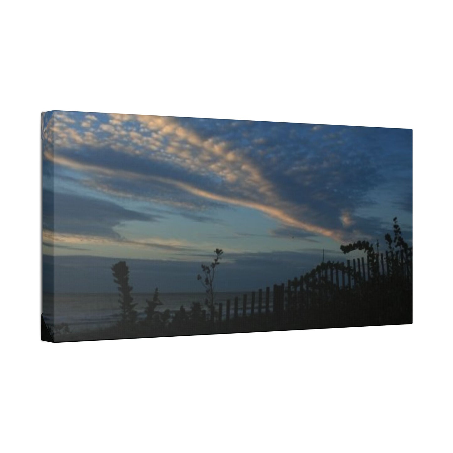 Classic Stretched Canvas - Beach Evening