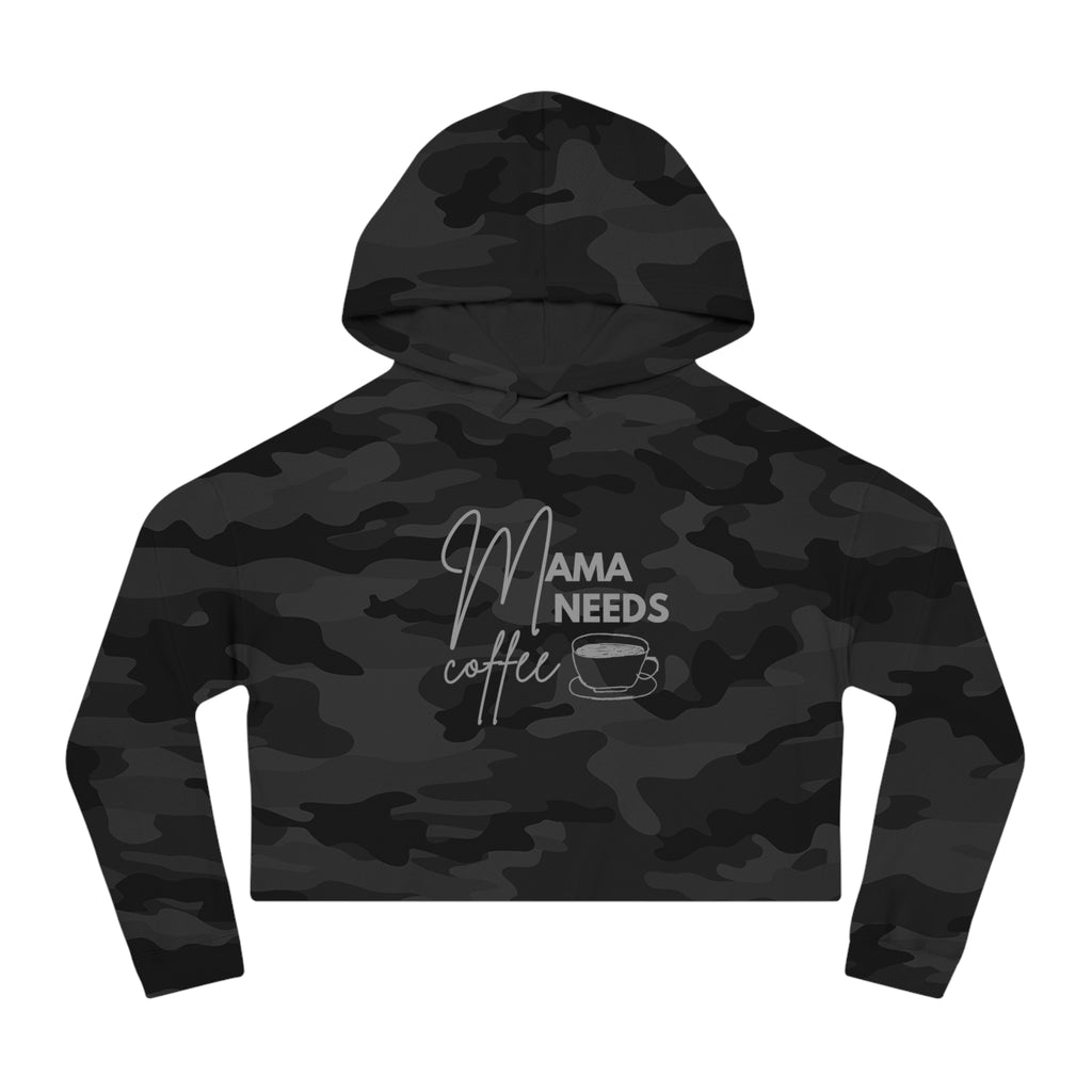 Womens Cropped Hooded Sweatshirt