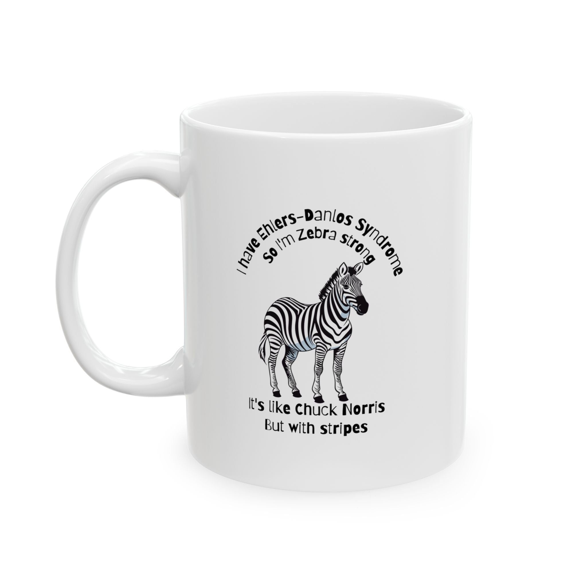 Ceramic Mug, (11oz, 15oz) - EDS Zebra