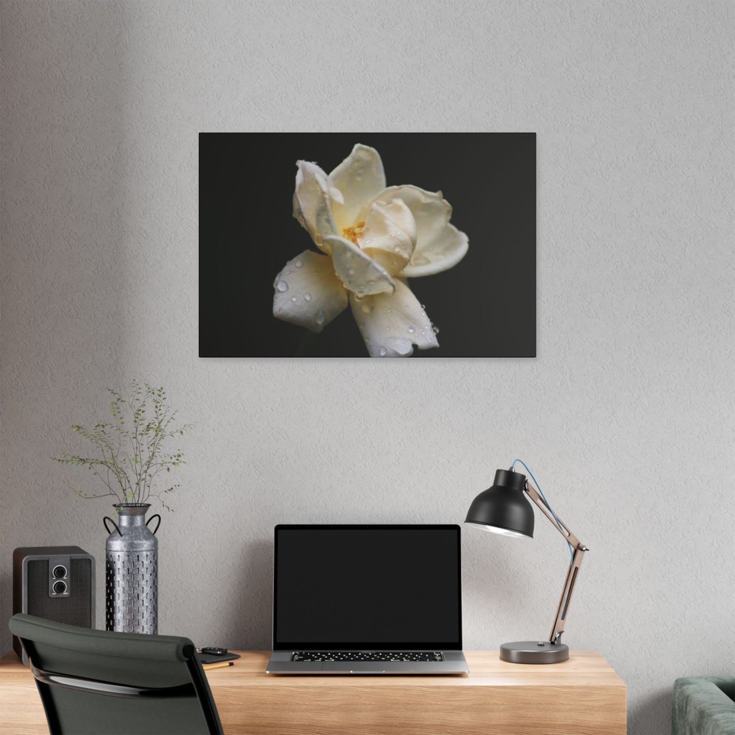 Classic Stretched Canvas - Gardenia