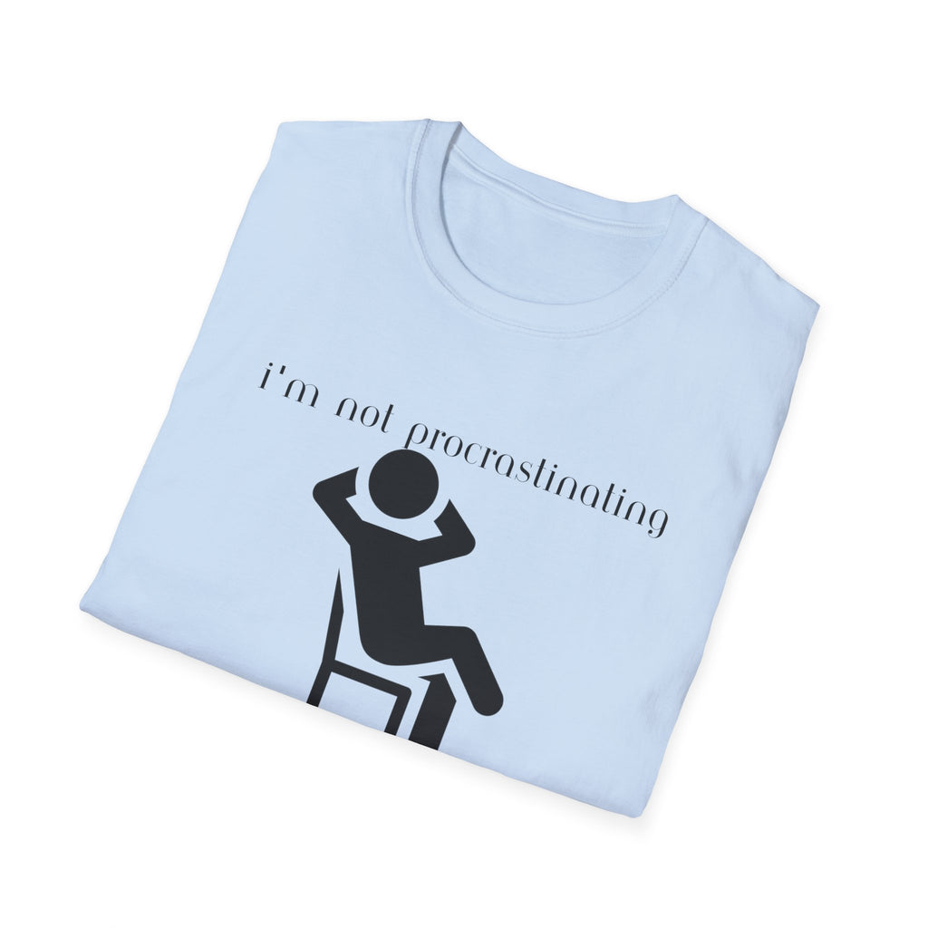 Unisex Softstyle T-Shirt - Procrastinating